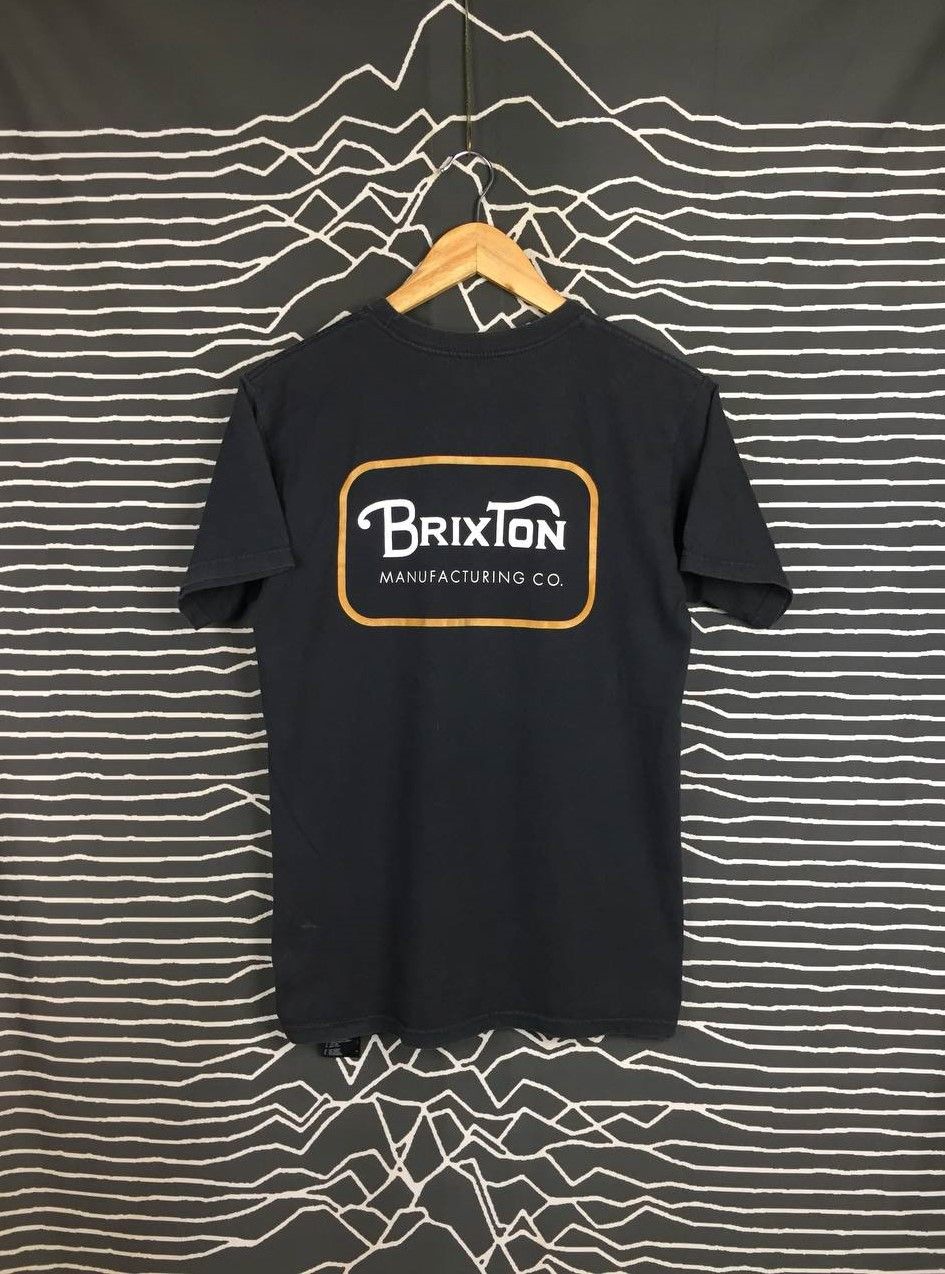 Brixton Brixton Manufacturing Co Logo Standard Fit Tee Size US S / EU 44-46 / 1 - 2 Thumbnail