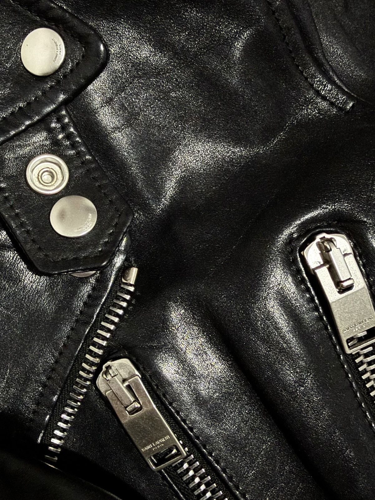 Saint Laurent Paris Saint Laurent L17 Jacket – 2017 Oiled Calf Size US M / EU 48-50 / 2 - 6 Thumbnail