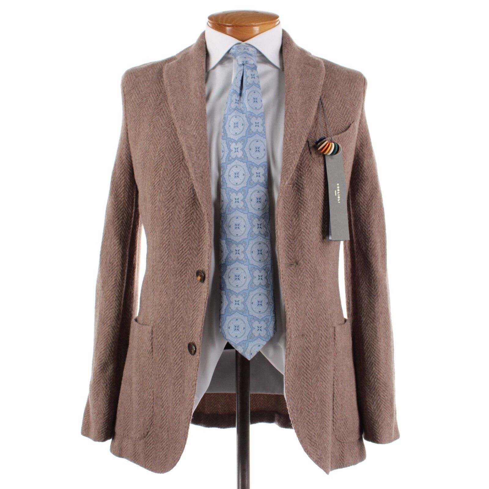 Boglioli New with tags Sport Coat Size 38 Regular US in Brow