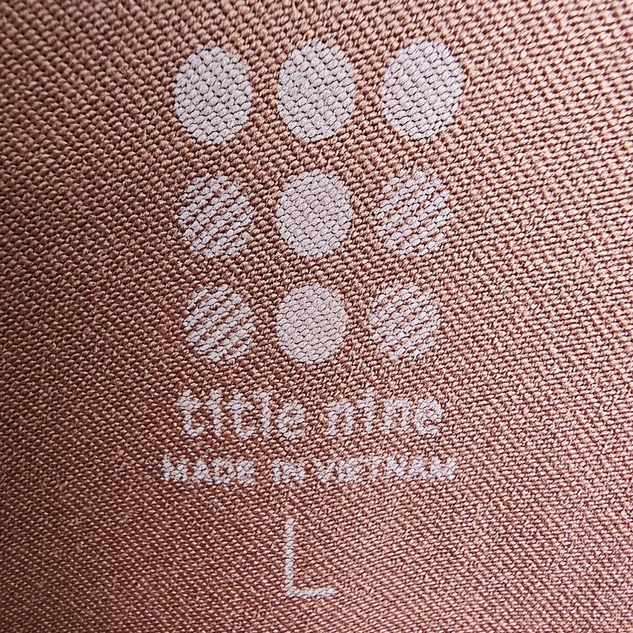 Titleist Title Nine Womens Dream V Neck Desert Path Mini Dress Sporty Size L / US 10 / IT 46 - 8 Thumbnail