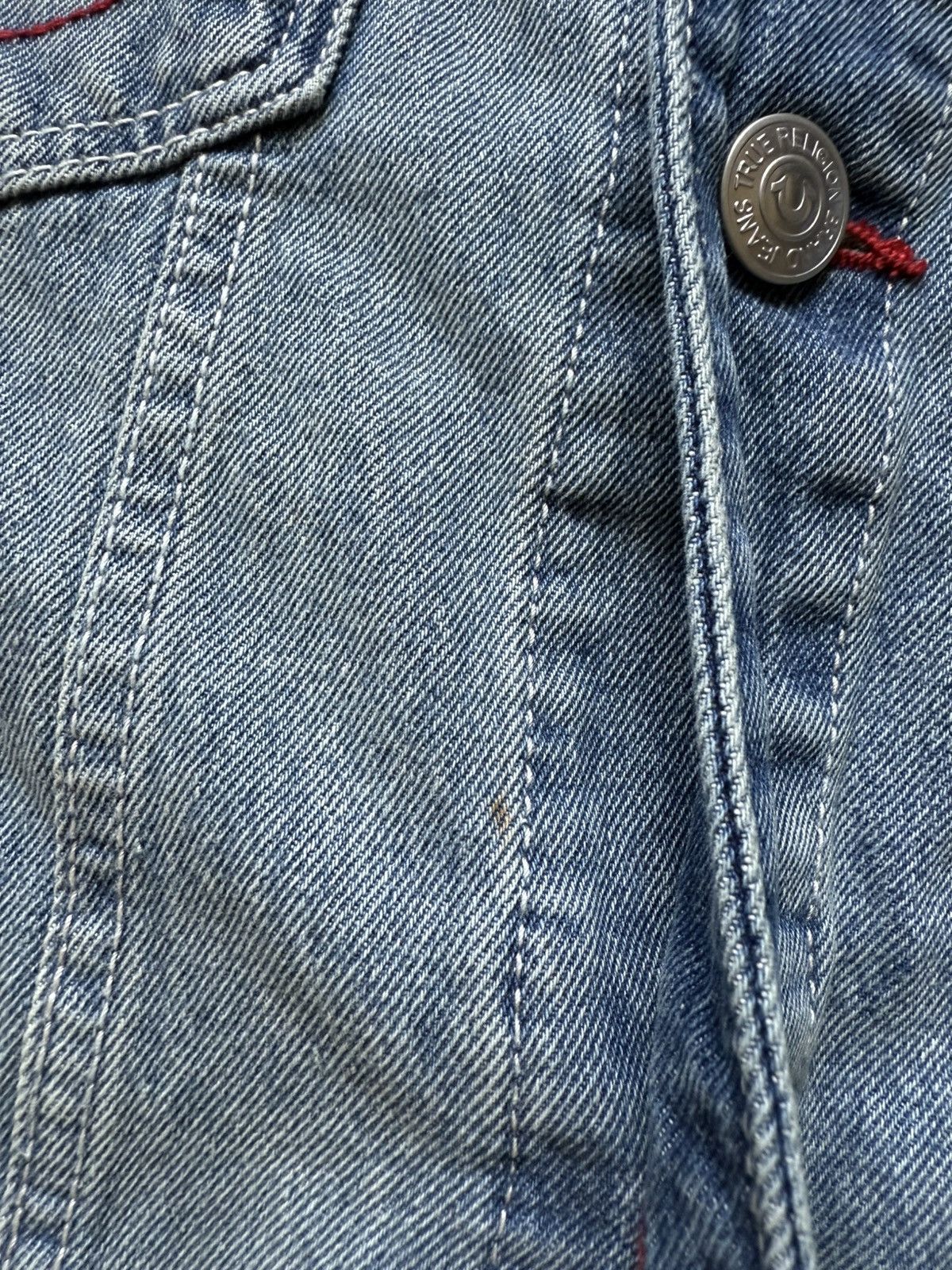 True Religion True Religion Jesse SN Patch Trucker Jacket Size US L / EU 52-54 / 3 - 6 Thumbnail