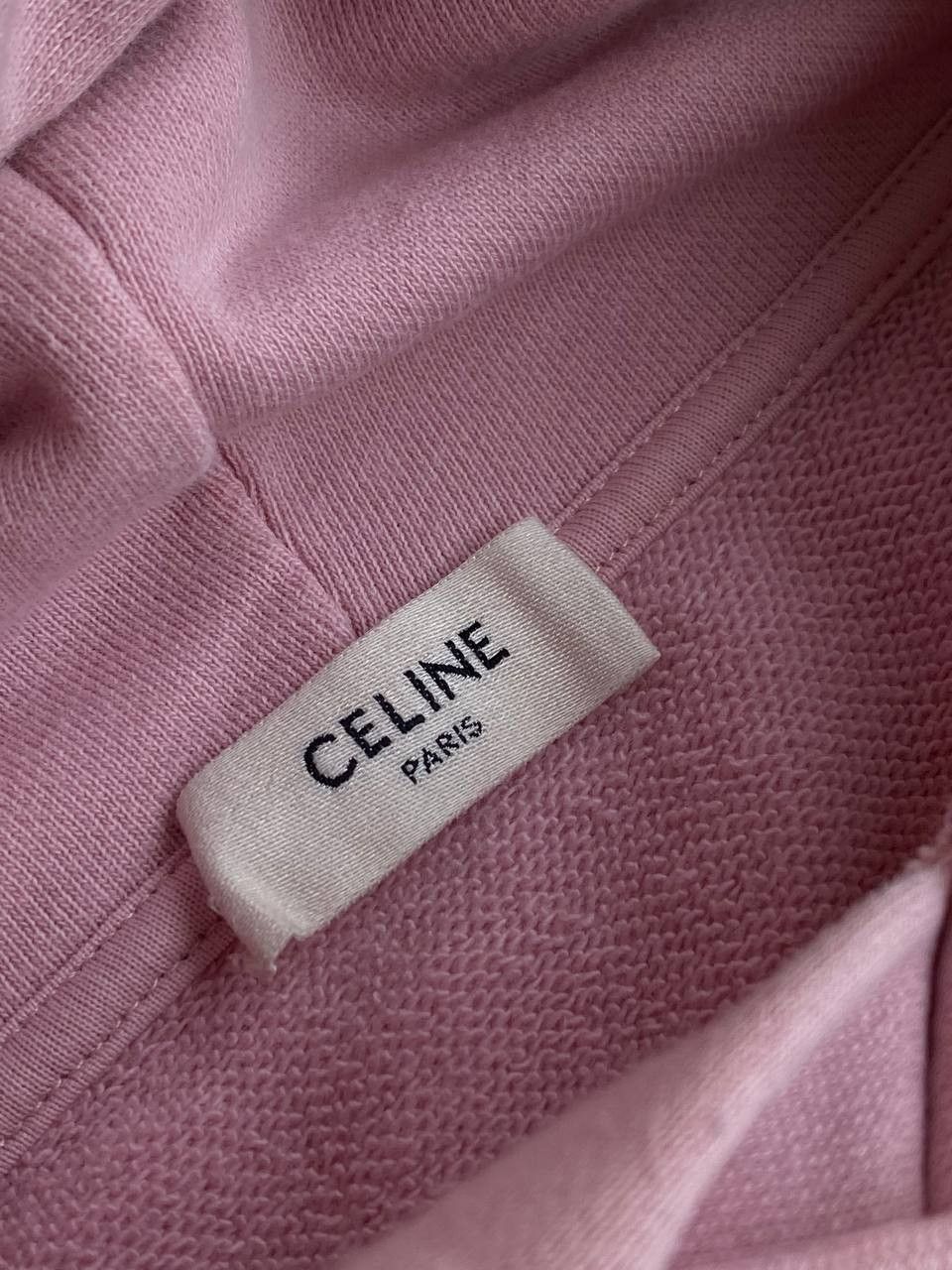 Celine Celine Pink Cotton Hoodie Size US XS / EU 42 / 0 - 8 Thumbnail
