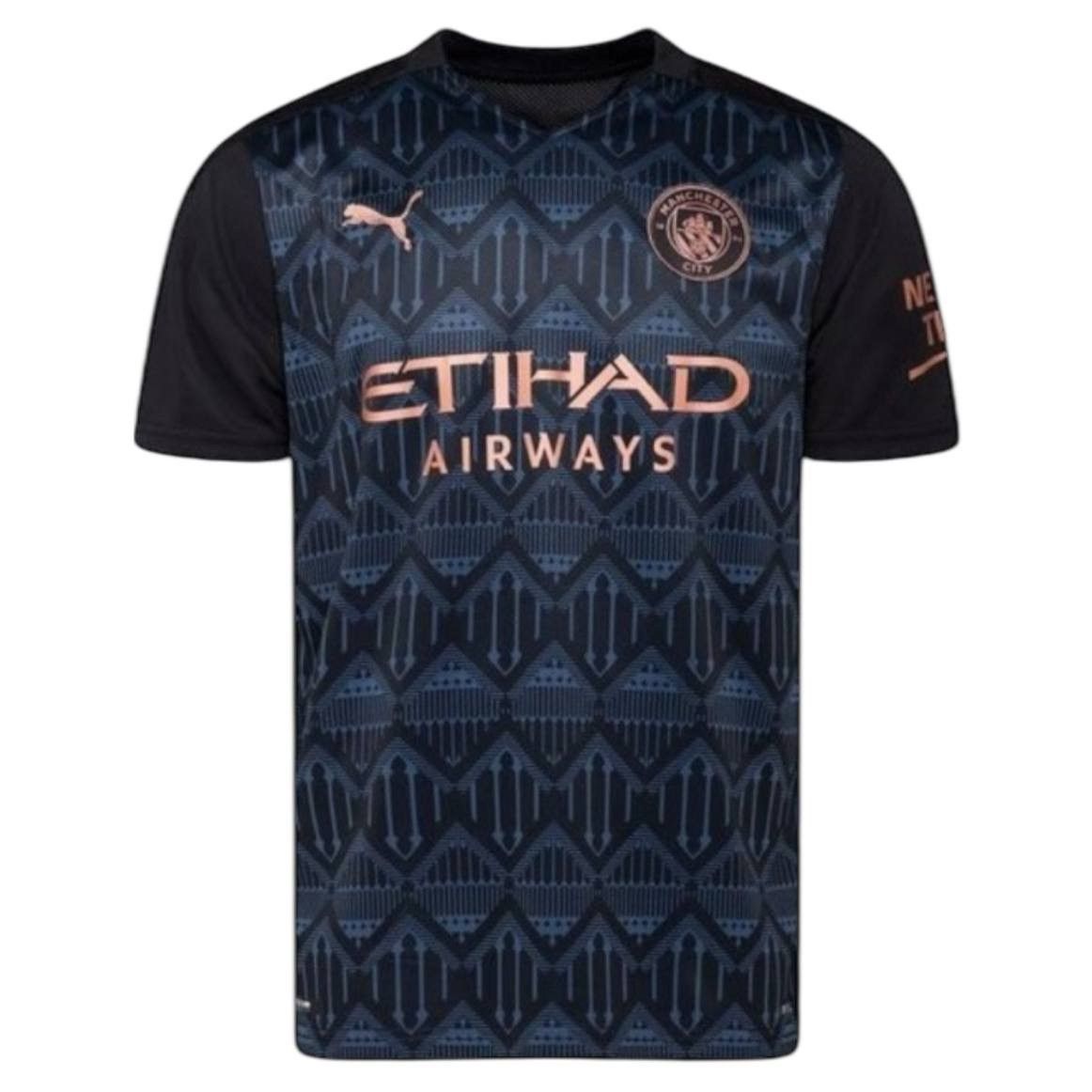 Puma 2019/20 MANCHESTER CITY AWAY SOCCER JERSEY FOOTBALL SHIRT XL Size US XL / EU 56 / 4 - 1 Thumbnail