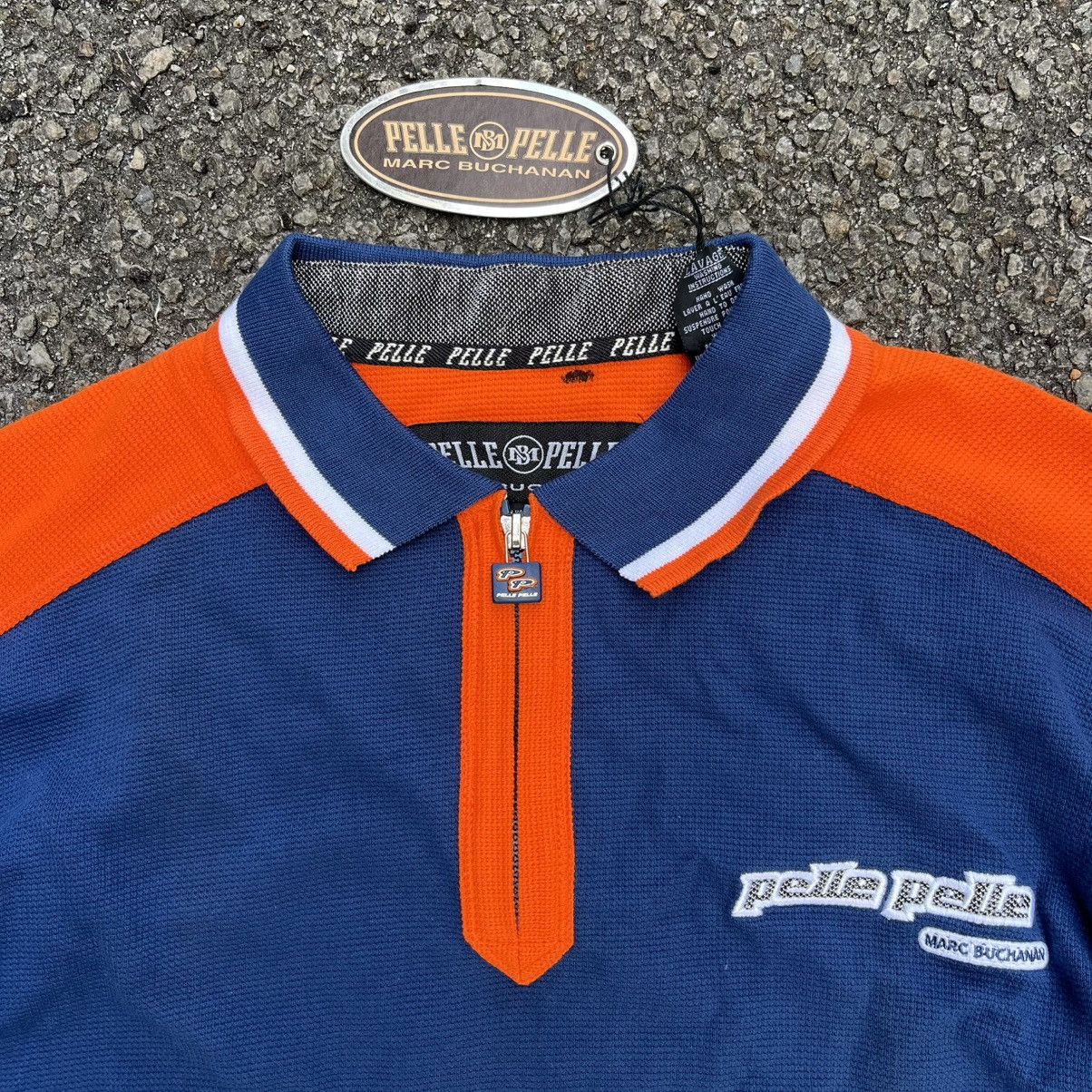 Marc Buchanan Vintage 90s Y2K Marc Buchanan Pelle Pelle Polo Shirt Baggy Size US M / EU 48-50 / 2 - 4 Thumbnail
