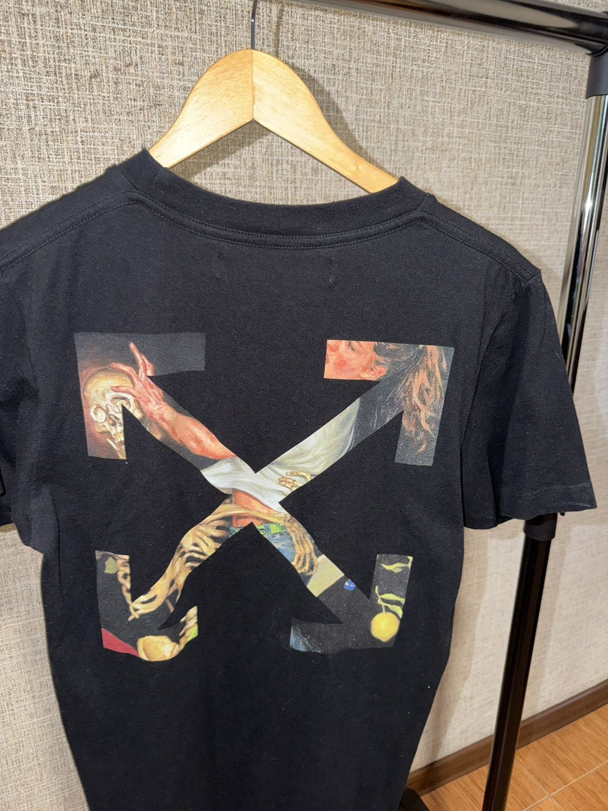 Off-White OFF-WHITE PASCAL ARROWS BLACK T-SHIRT Size US S / EU 44-46 / 1 - 3 Thumbnail