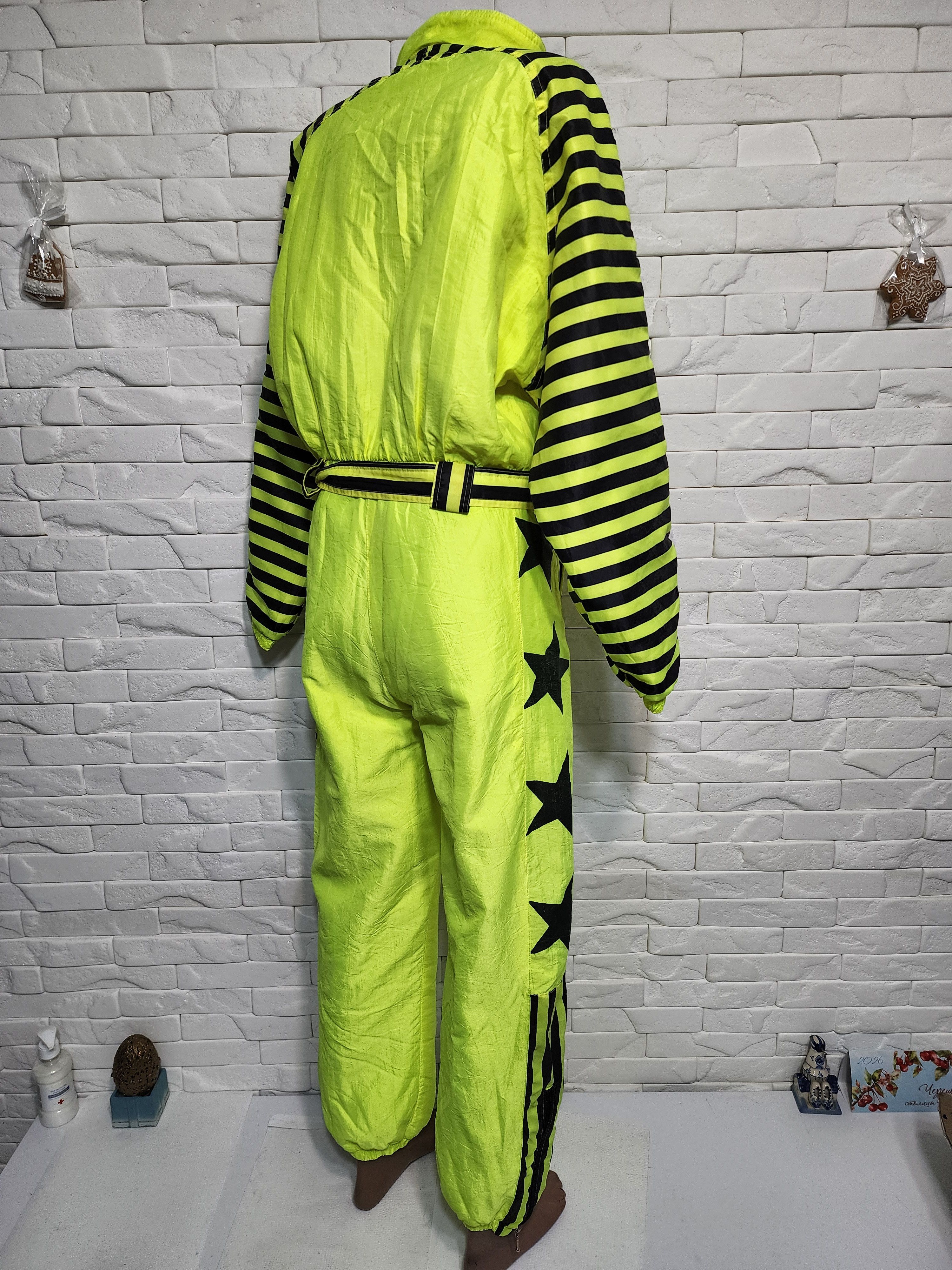 Other Men's Ski Sports Suit: Yellow Warm Activewear. Size US 31 - 5 Thumbnail