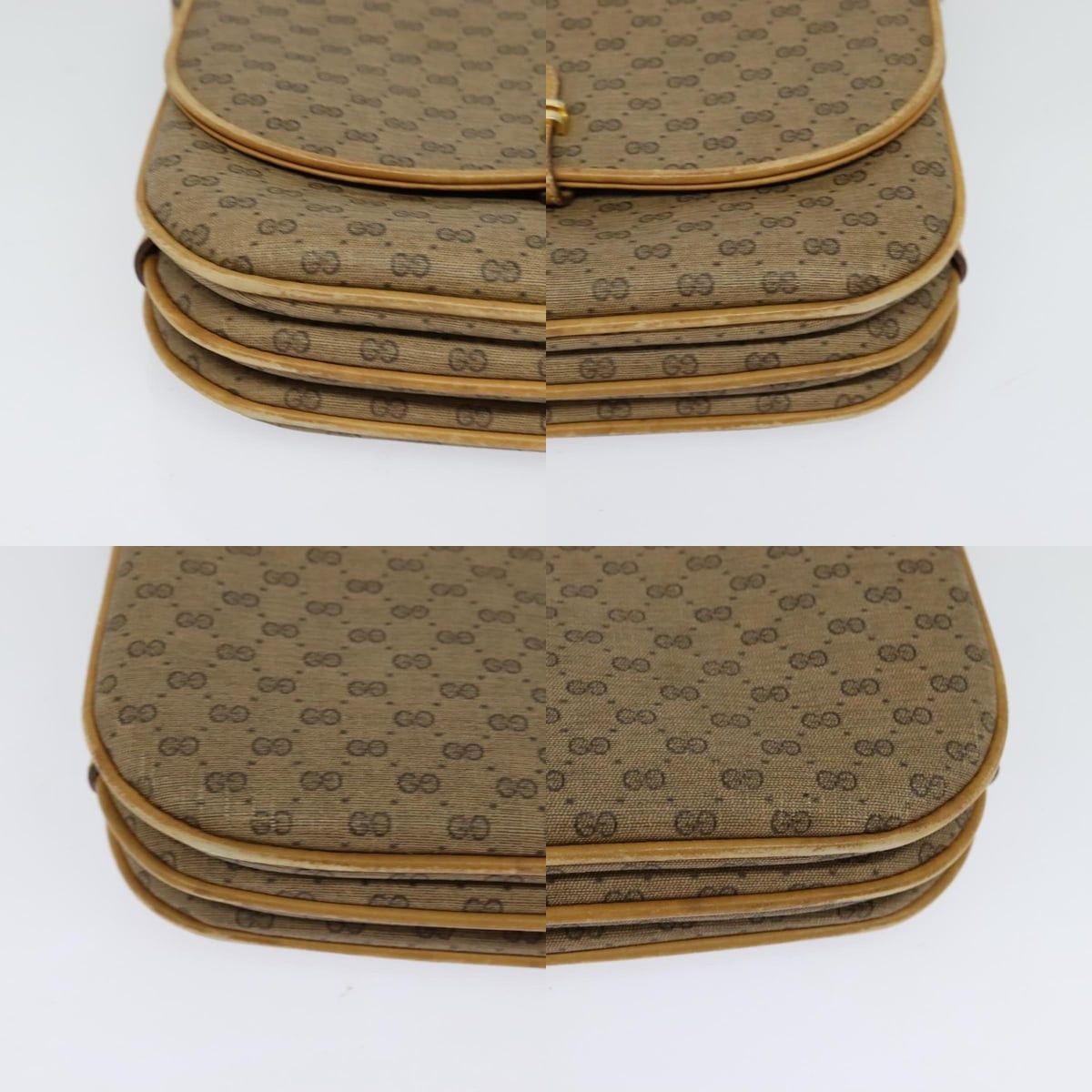 Gucci GUCCI Micro GG Supreme Shoulder Bag Pvc Leather Beige 001 Size ONE SIZE - 10 Thumbnail