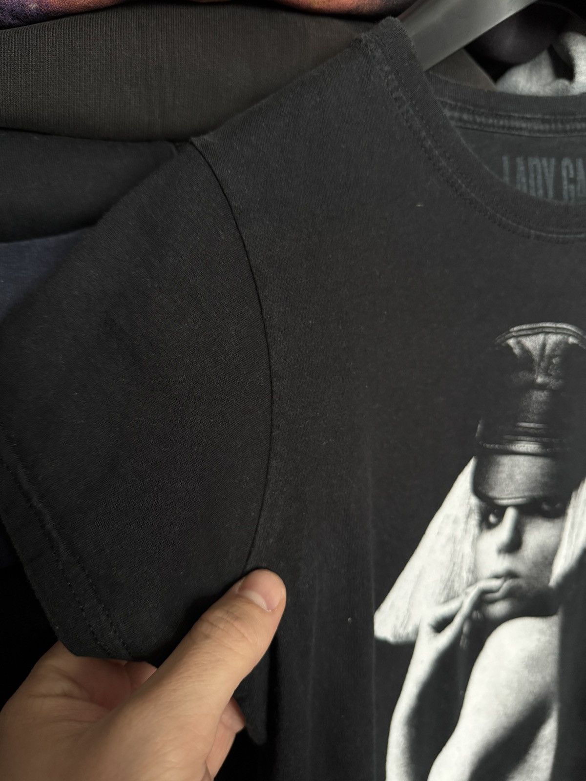Vintage Lady Gaga big logo tee Music 00s Size XS / US 0-2 / IT 36-38 - 5 Thumbnail