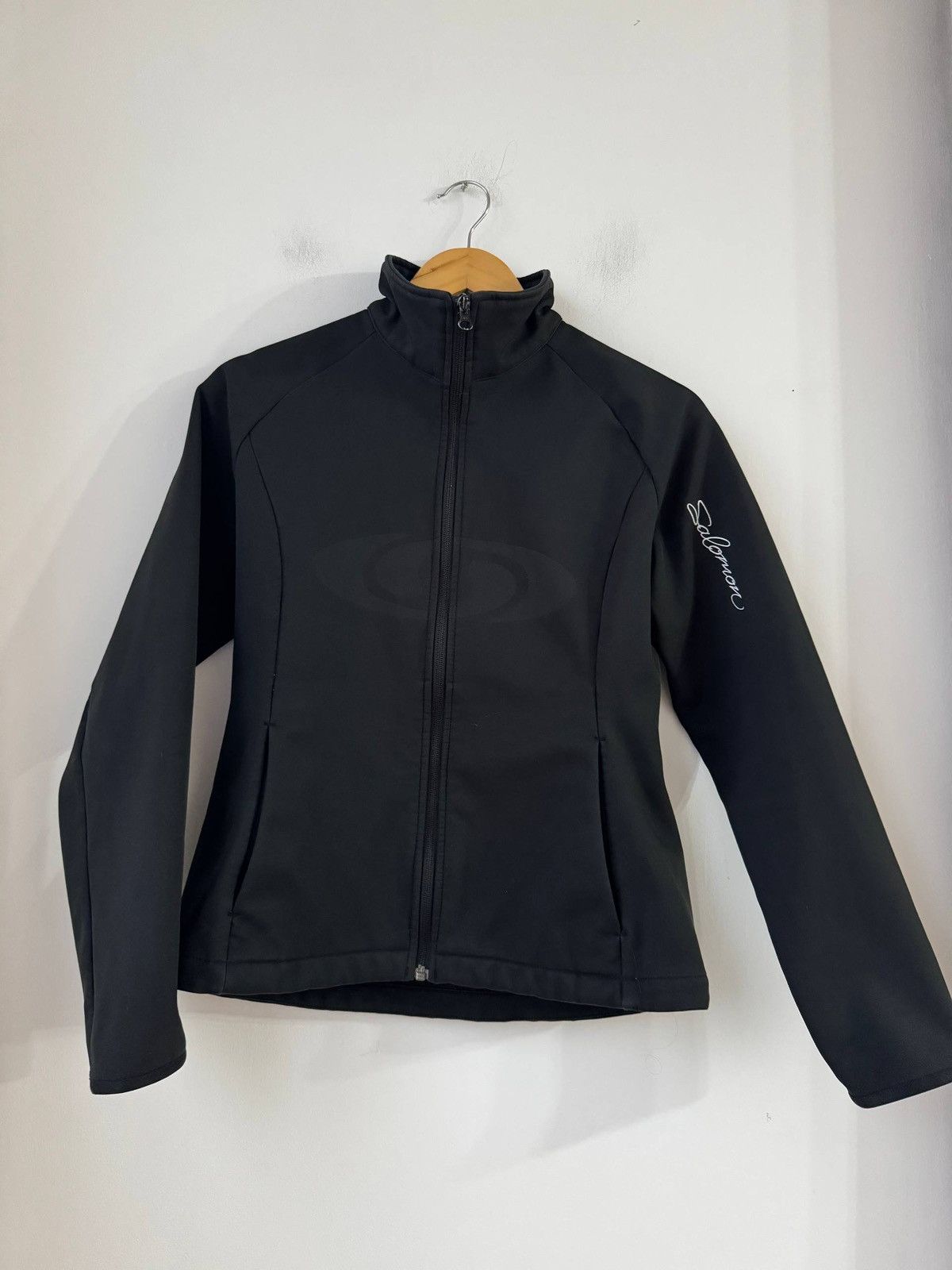 Salomon Salomon Women’s Softshell Full-Zip Jacket - Black - Size S Size S / US 4 / IT 40 - 3 Thumbnail