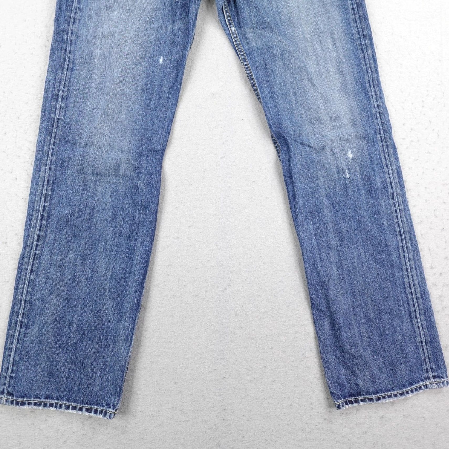 Polo Ralph Lauren Polo Ralph Lauren Jeans Mens 34x34 Denim Blue Distressed Faded 867 York Classic Straight Size US S / EU 44-46 / 1 - 3 Thumbnail