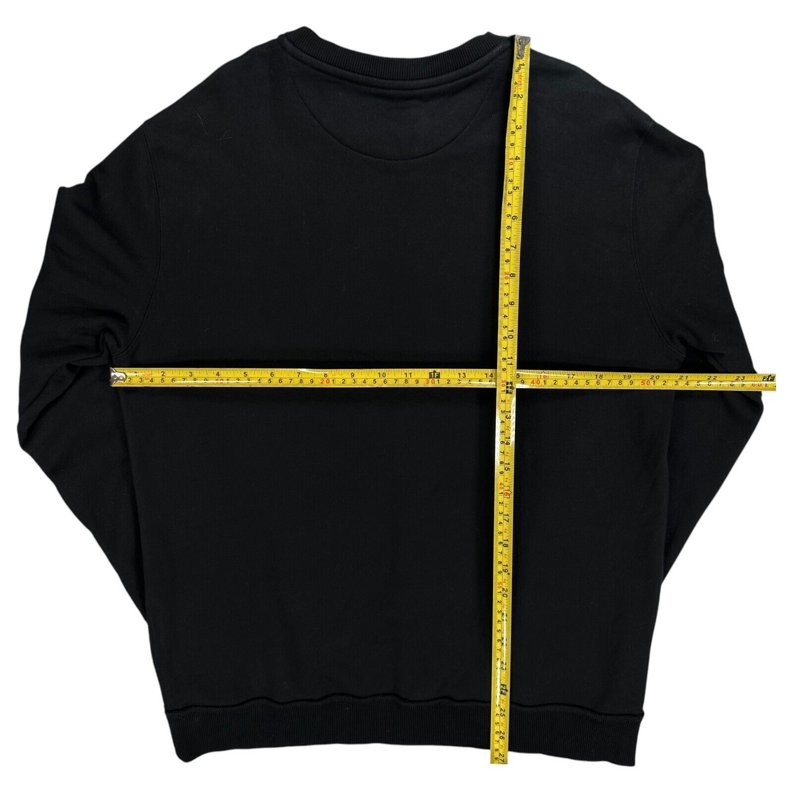 Valentino Valentino Size M Sweatshirt Black VLTN Graphic Print Star Size US M / EU 48-50 / 2 - 2 Thumbnail