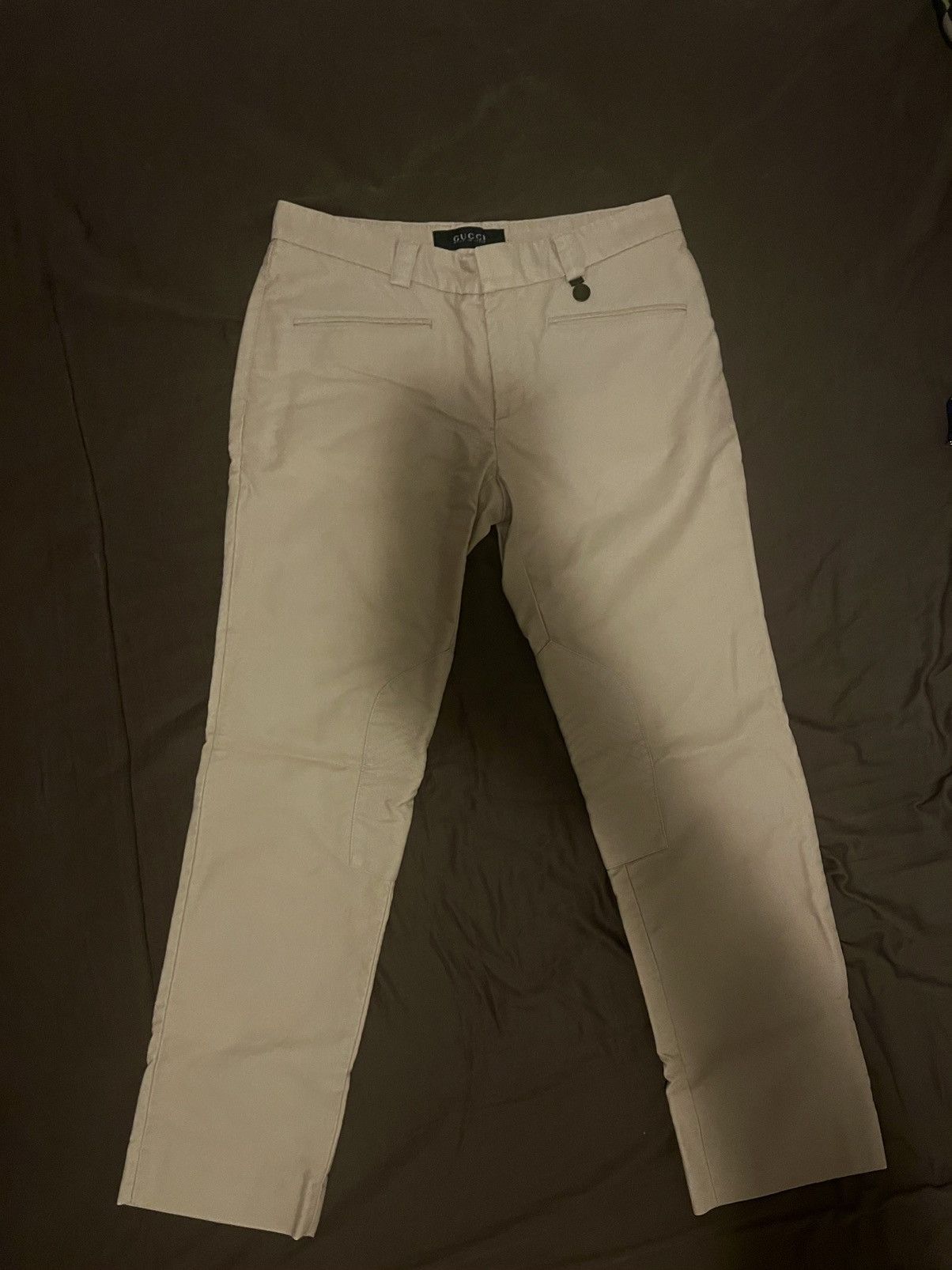 Image of Gucci Causal Pants in Beige, Men's (Size 33)