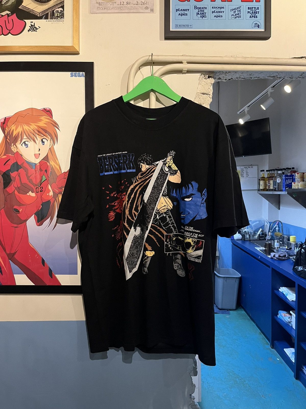 Rare ogami berserk bootleg t shirt