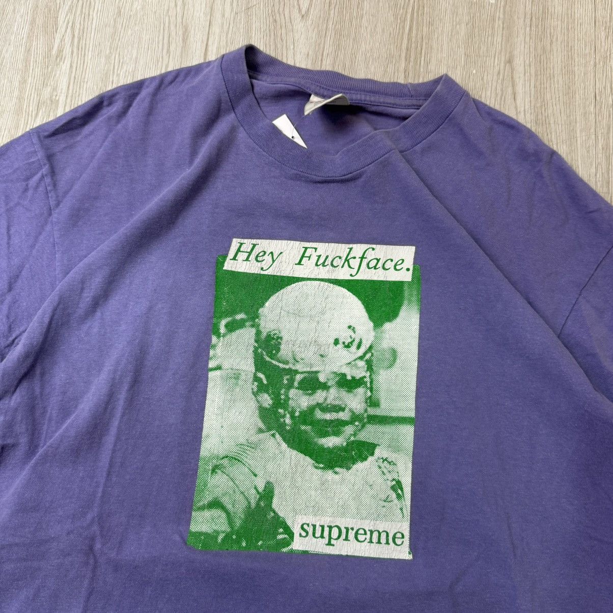 Supreme Supreme hey f*ckface shortsleeve shirt Size US M / EU 48-50 / 2 - 3 Thumbnail