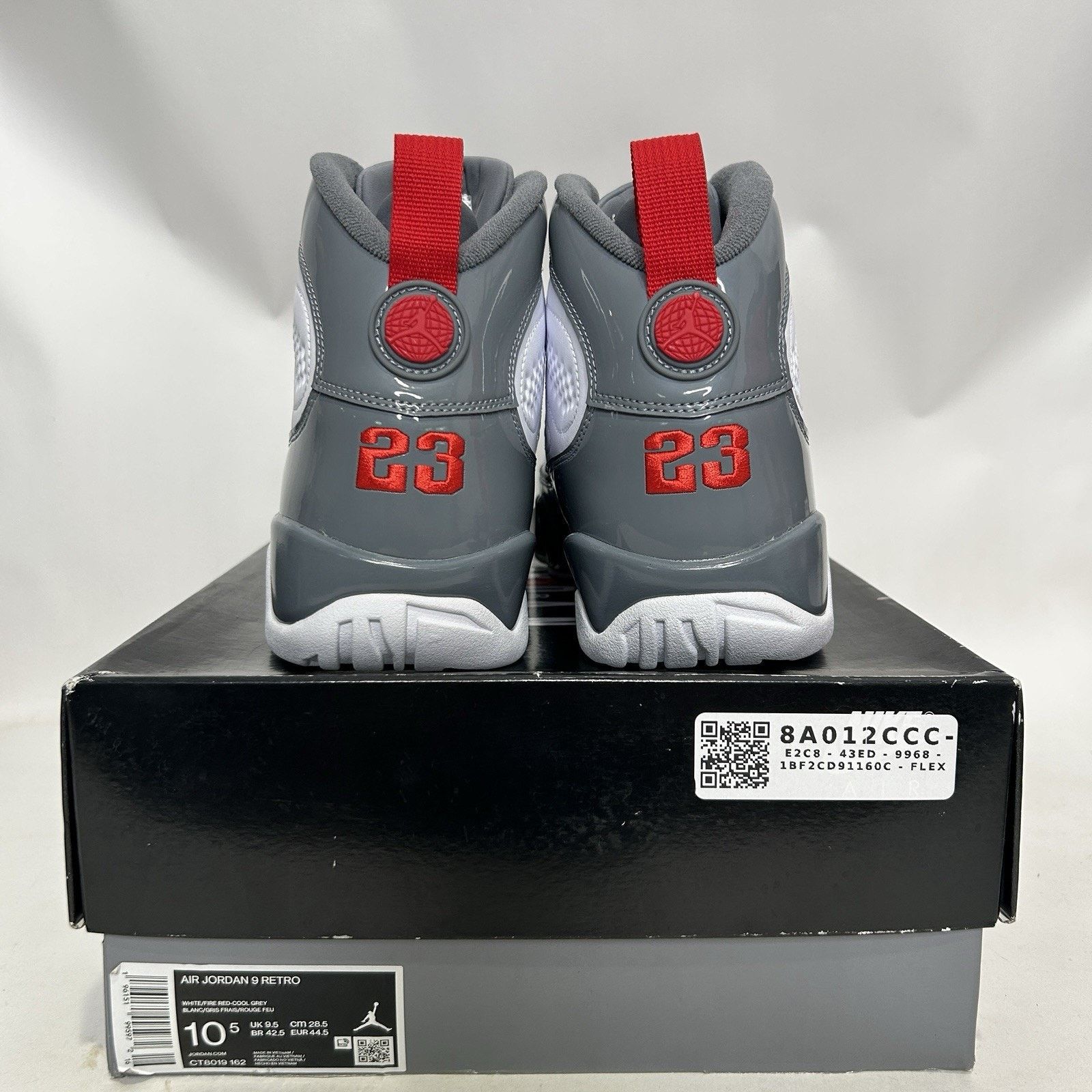 Jordan Brand Nike Air Jordan 9 Retro OG “Fire Red” Size US 10.5 / EU 43-44 - 4 Thumbnail