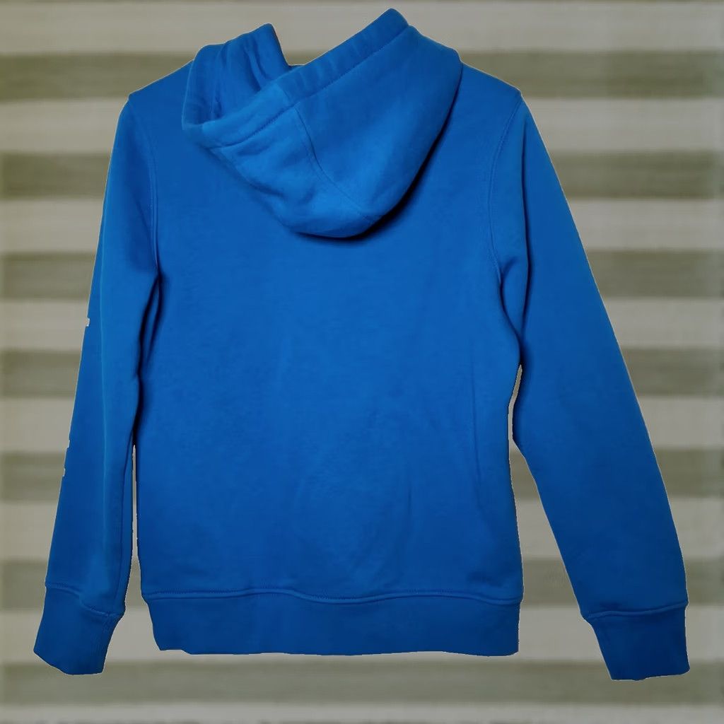 Carhartt VINTAGE Carhartt Clarksburg Hoodie Hooded Sweatshirt Women Small Blue Pullover Workwear Size S / US 4 / IT 40 - 1 Thumbnail