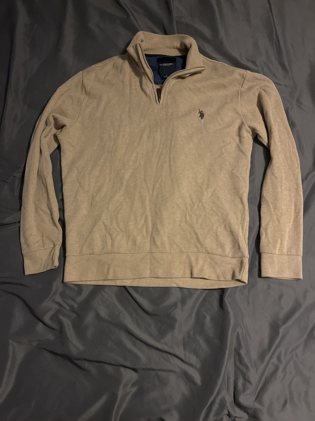 U.S. Polo Assn. × Vintage Polo quarter zip Size US L / EU 52-54 / 3 - 1 Thumbnail