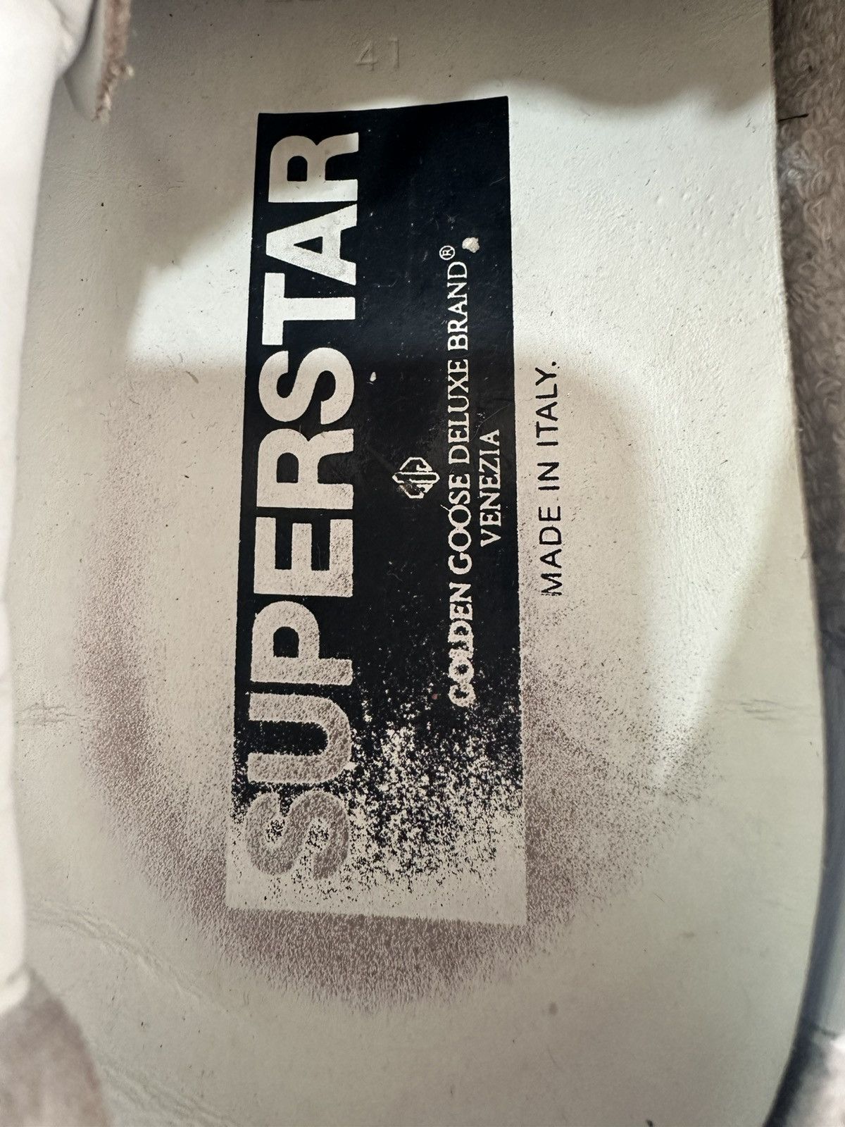 Golden Goose Golden Goose White Leather Suede Superstar Sneaker Size 41 Size US 8.5 / EU 41-42 - 8 Thumbnail