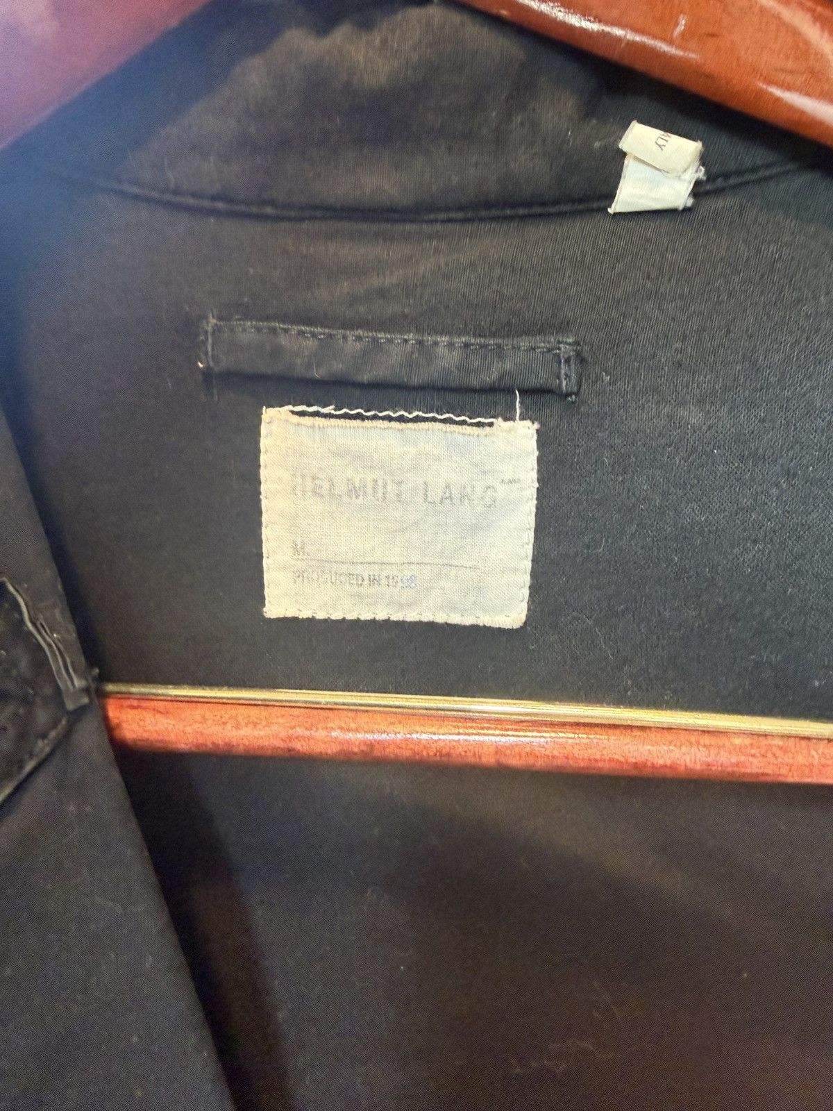 Helmut Lang Helmut Lang SS1998 Biker Mac Size US S / EU 44-46 / 1 - 4 Thumbnail