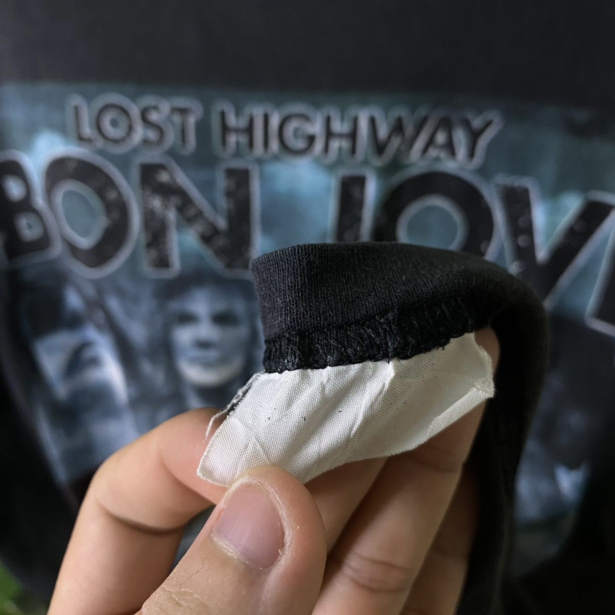 Band Tees × Vintage Vintage 2008 Bon Jovi The Lost Highway Album Tour Tee Size US XL / EU 56 / 4 - 4 Thumbnail