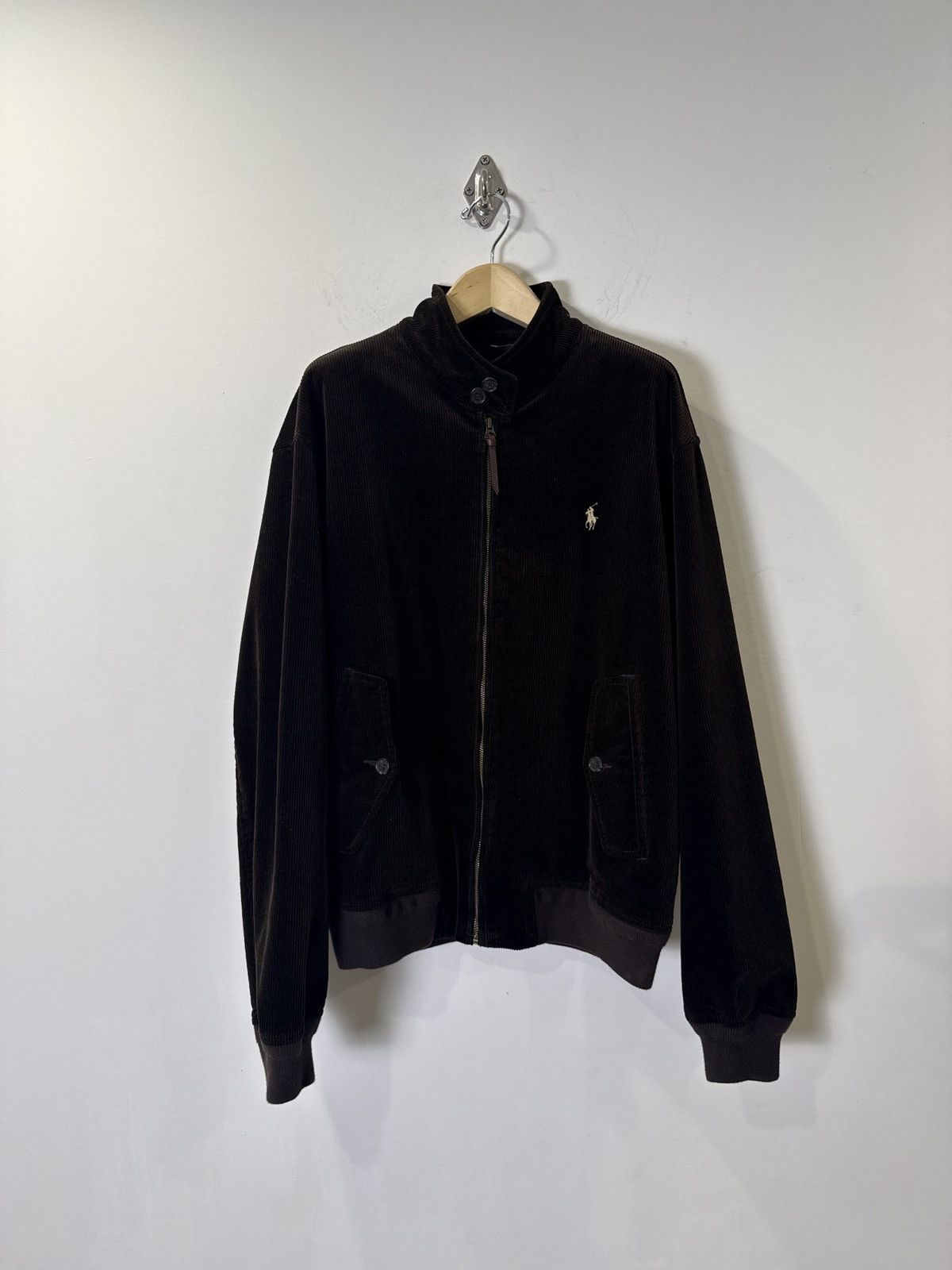 Polo Ralph Lauren Corduroy Zip Jacket Brown