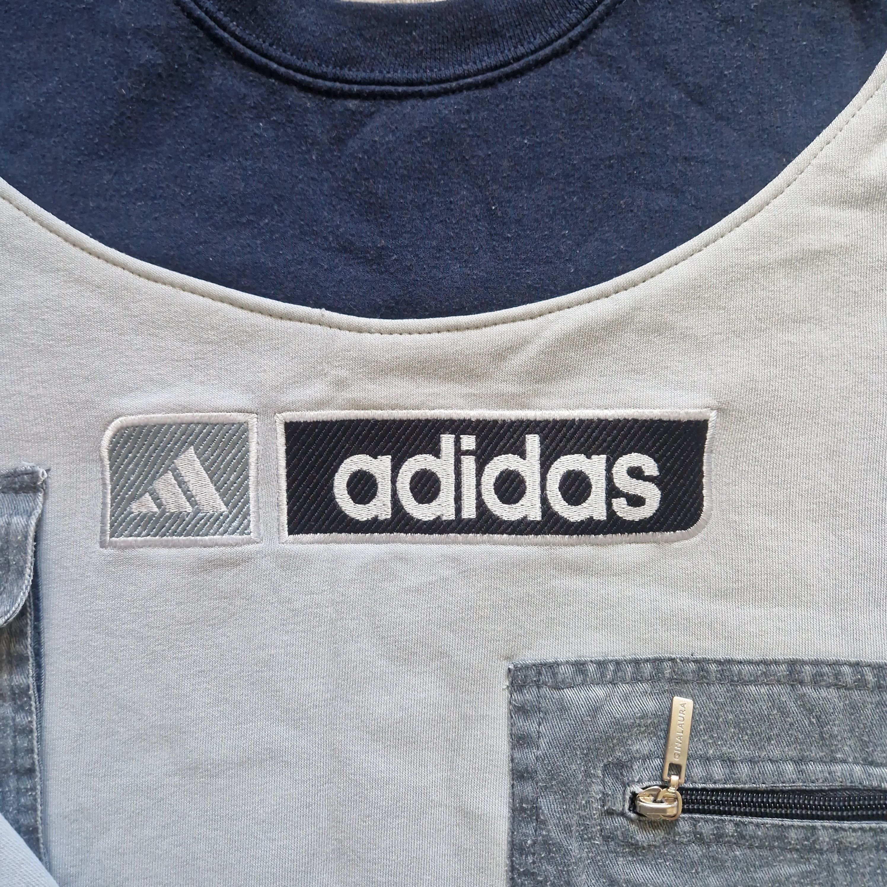 Adidas Adidas Vintage Utility Pocket Sweatshirt Custom Piece Size M Size US M / EU 48-50 / 2 - 4 Thumbnail