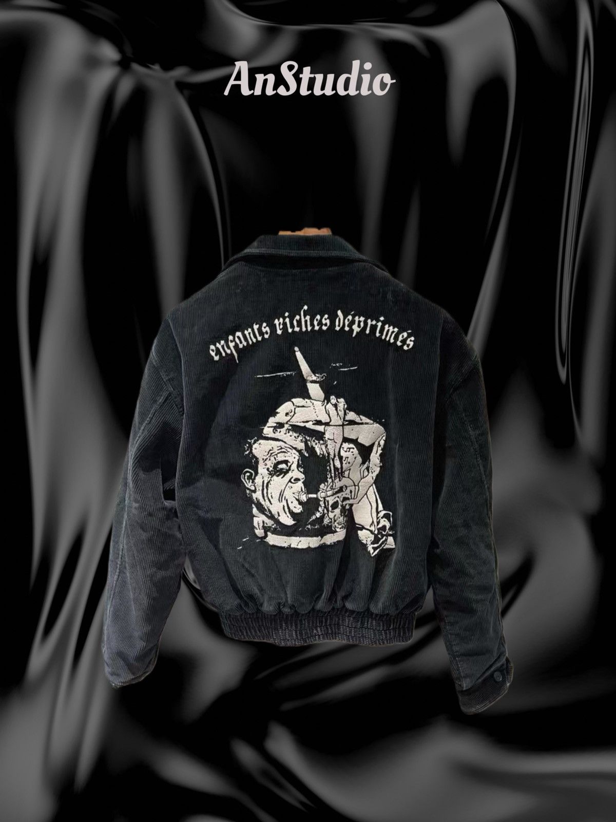 Enfants Riches Deprimes Enfants Riches Deprimes Corduroy Embroidered Jacket Size US M / EU 48-50 / 2 - 1 Thumbnail