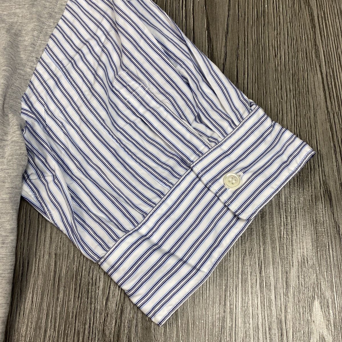 Comme des Garcons Homme Deux Comme des Garçons Homme Deux - Hybrid Tee Size US L / EU 52-54 / 3 - 8 Thumbnail