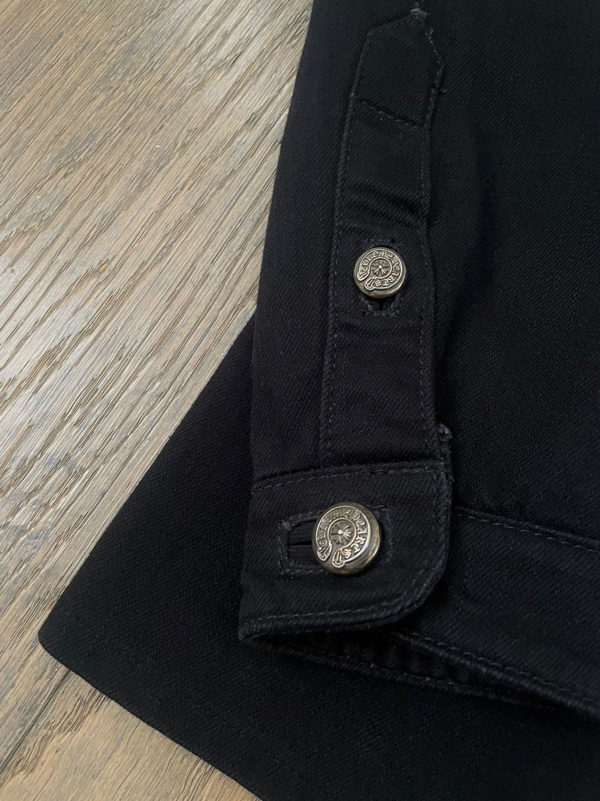 Chrome Hearts Chrome Hearts Western Cross Patched Denim Jacket Size US S / EU 44-46 / 1 - 5 Thumbnail