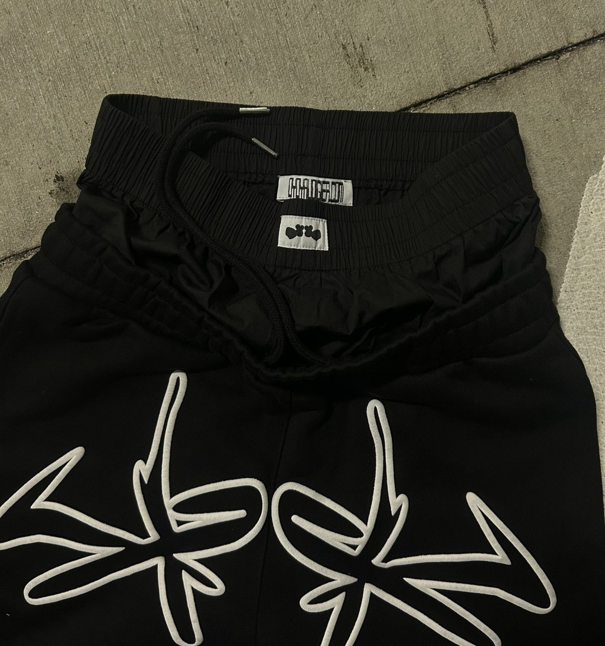 Christian Audigier Dylan Audigier “Rorschach” Trompe L’oeil sweatpants Size US 32 / EU 48 - 3 Thumbnail