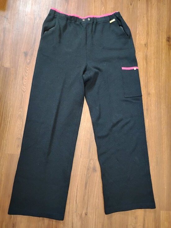St. John St. John Sport Marie Gray Santana Knit Pants Wool Blend Size 30" / US 8 / IT 44 - 2 Thumbnail