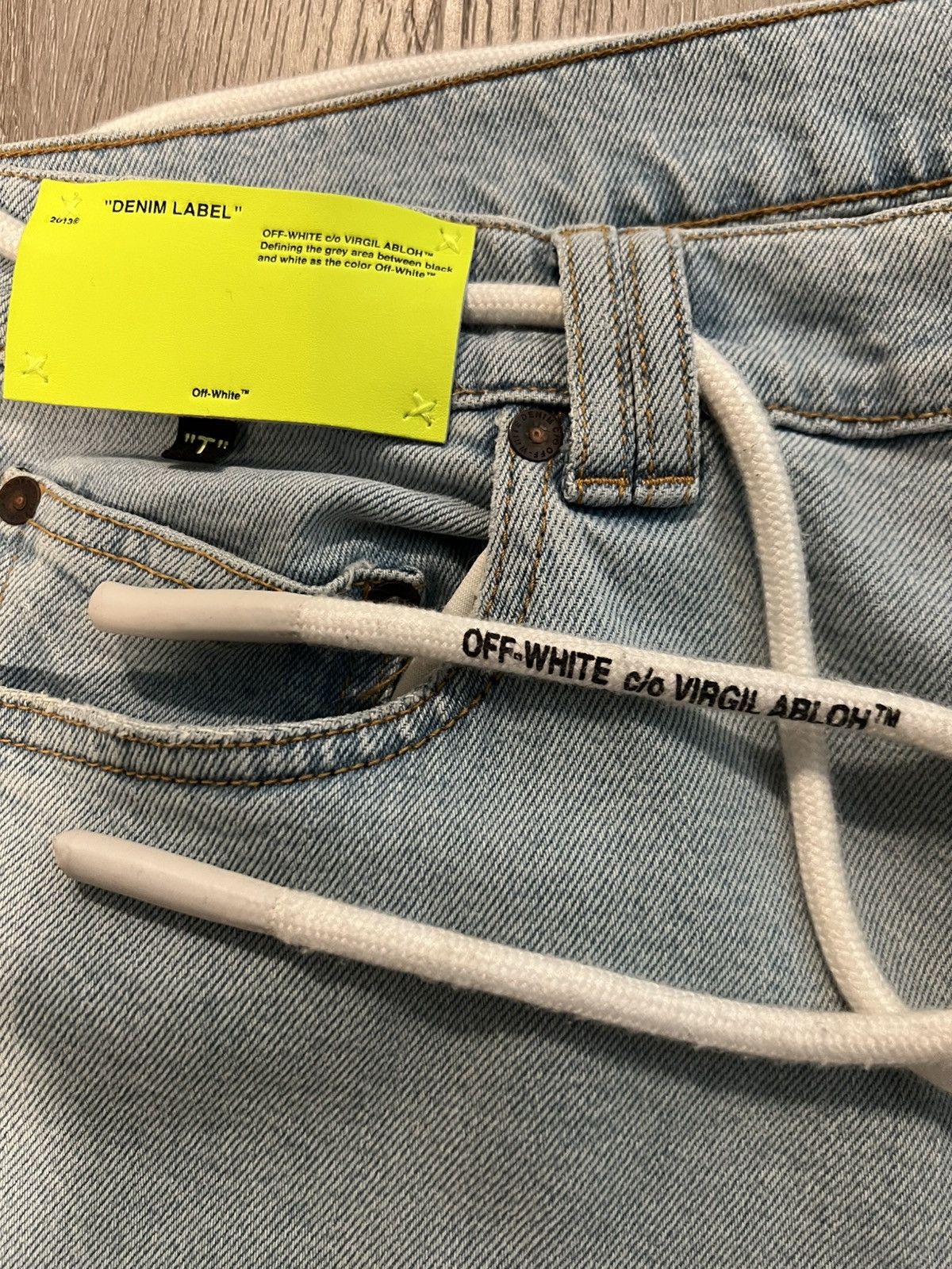 Off-White OFF-WHITE DENIM PANTS Size US 36 / EU 52 - 4 Thumbnail