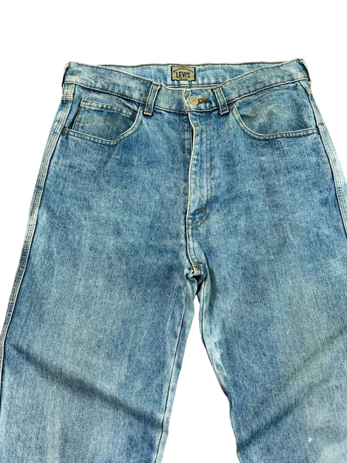 Levi's Vintage Clothing Vintage Levis 636 Mud Wash Acid Wash Loose Jeans Size US 30 / EU 46 - 3 Thumbnail