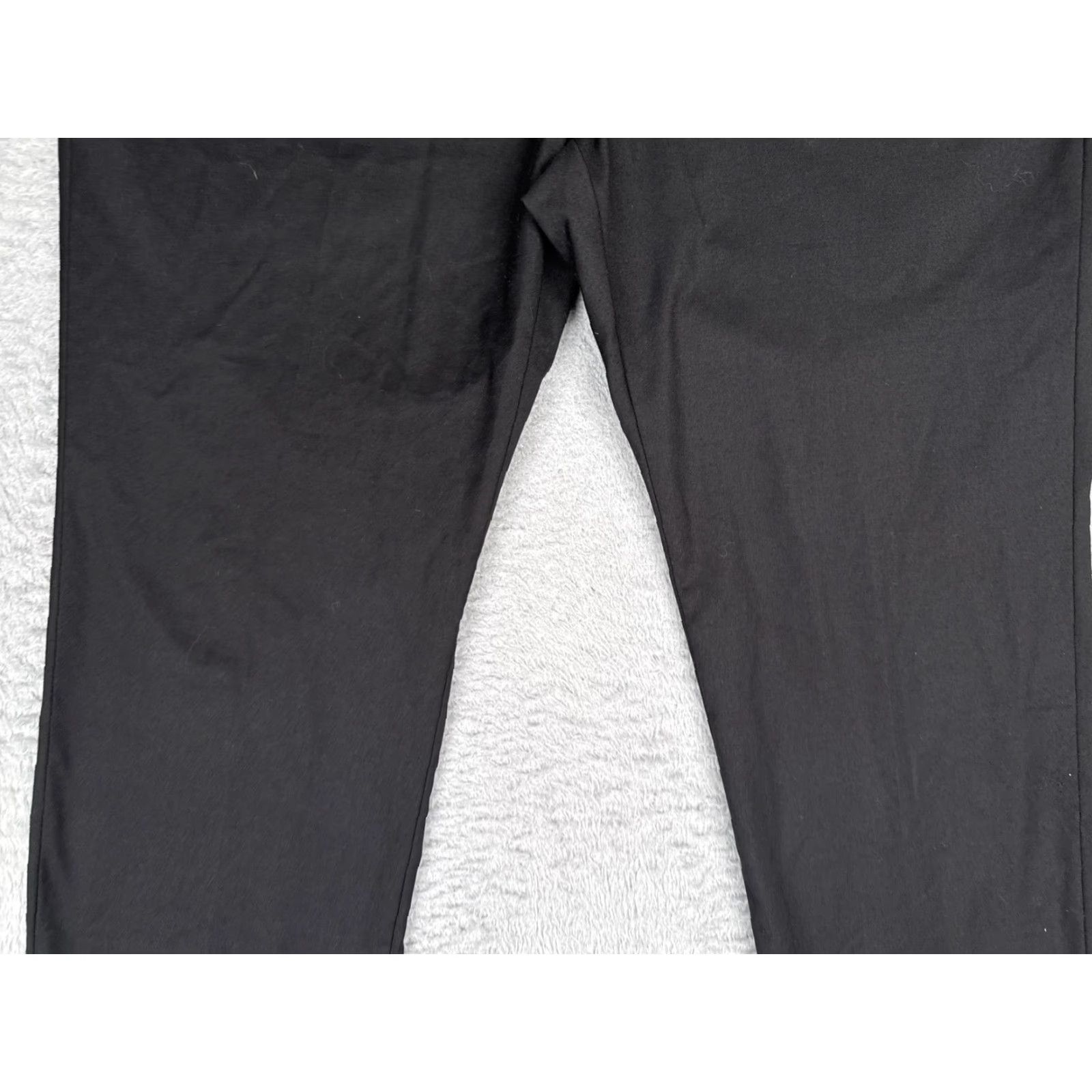 Tommy Hilfiger Tommy Hilfiger Mens 38x30 Black Dress Pants Flat Front Straight Leg Work Office Size US 38 / EU 54 - 3 Thumbnail