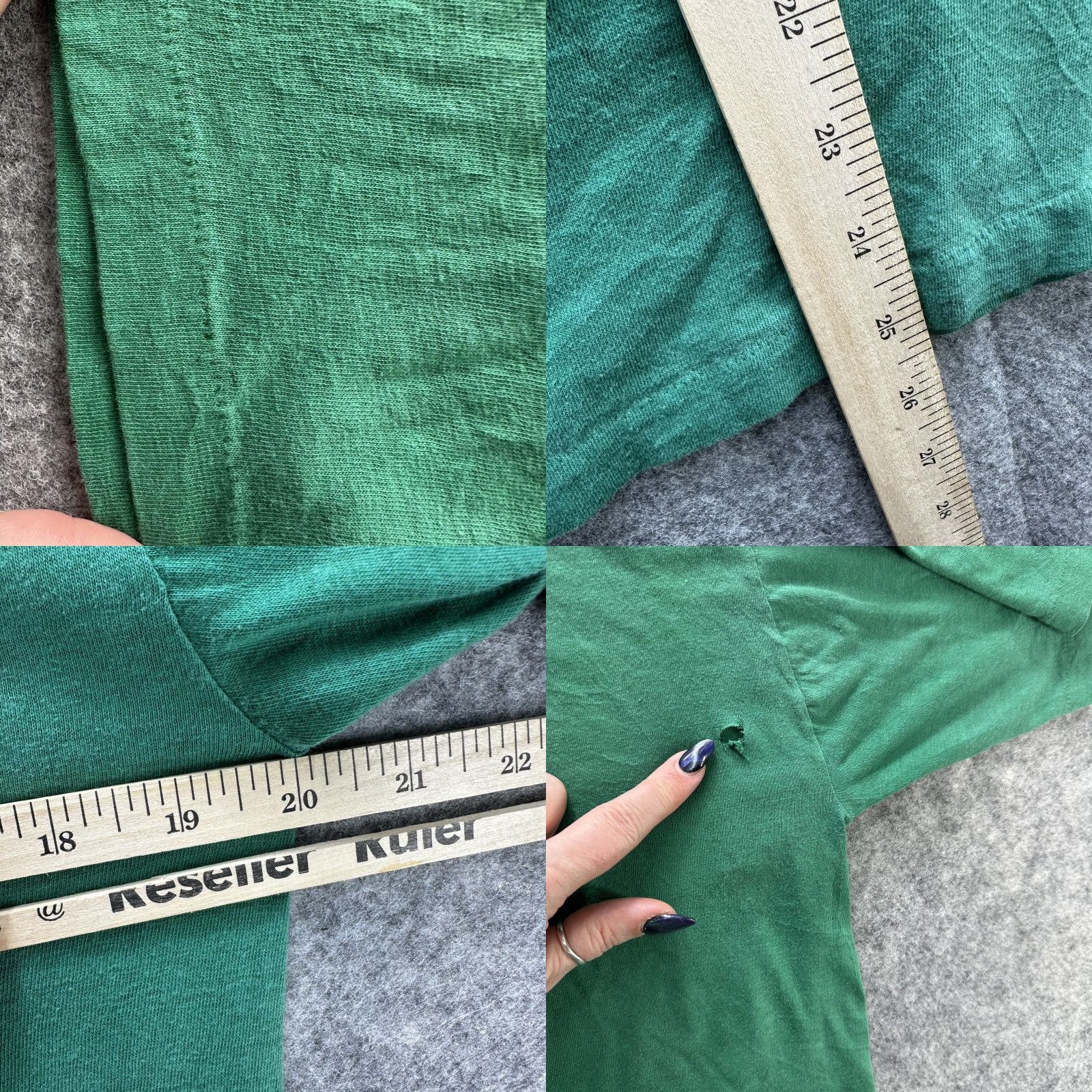 Vintage VINTAGE Fishing Shirt Mens Large Green Montana Graphic Tee Outdoors 90s Faded Rare SS Size US L / EU 52-54 / 3 - 8 Thumbnail