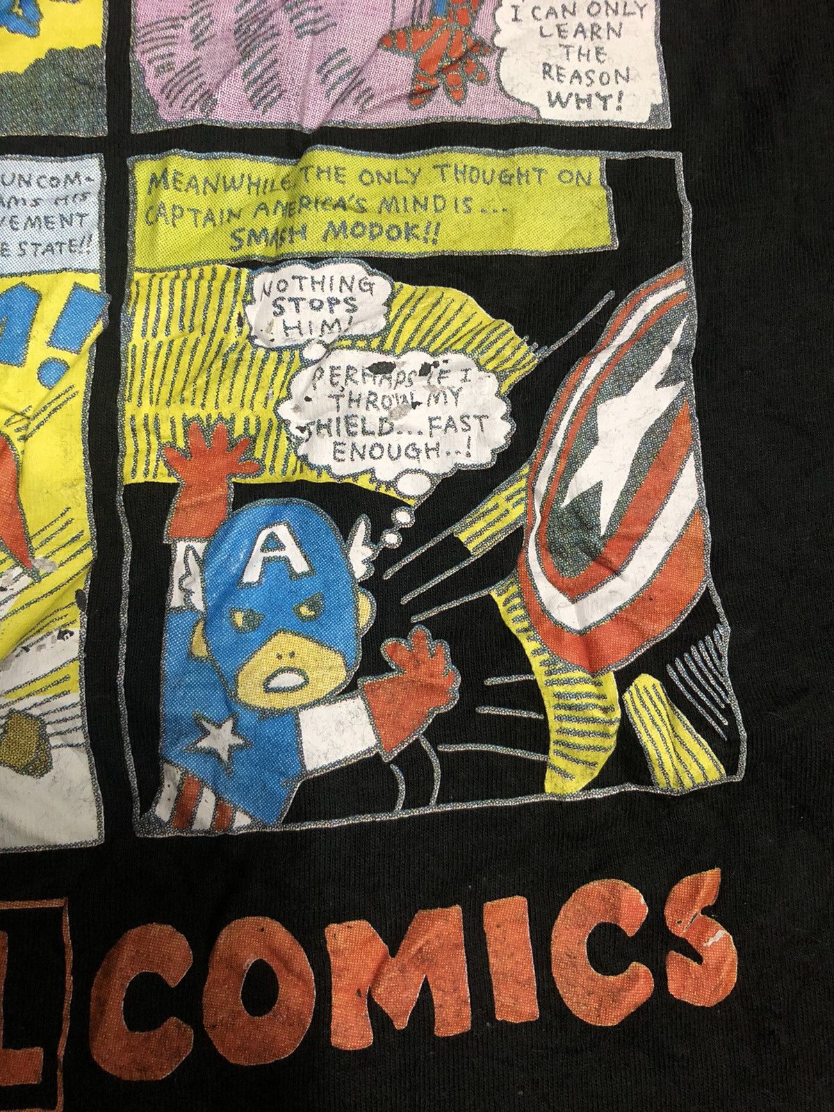 Anime × Cartoon Network × Japanese Brand Vintage Anima Marvel Comics Long Sleeve Tee Shirt Size US L / EU 52-54 / 3 - 6 Thumbnail