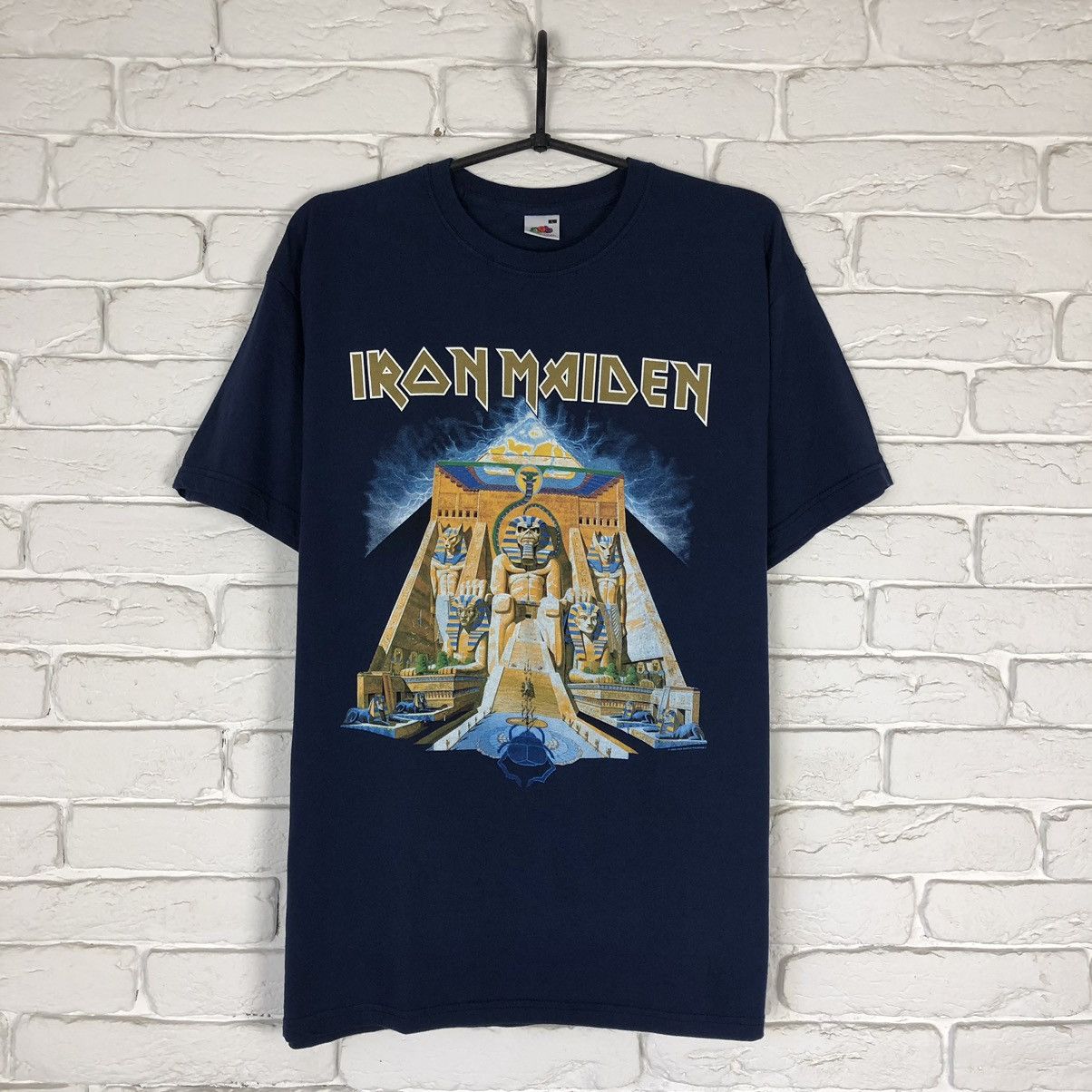 Iron Maiden 2008 Somewhere Back In Time vintage tee t shirt