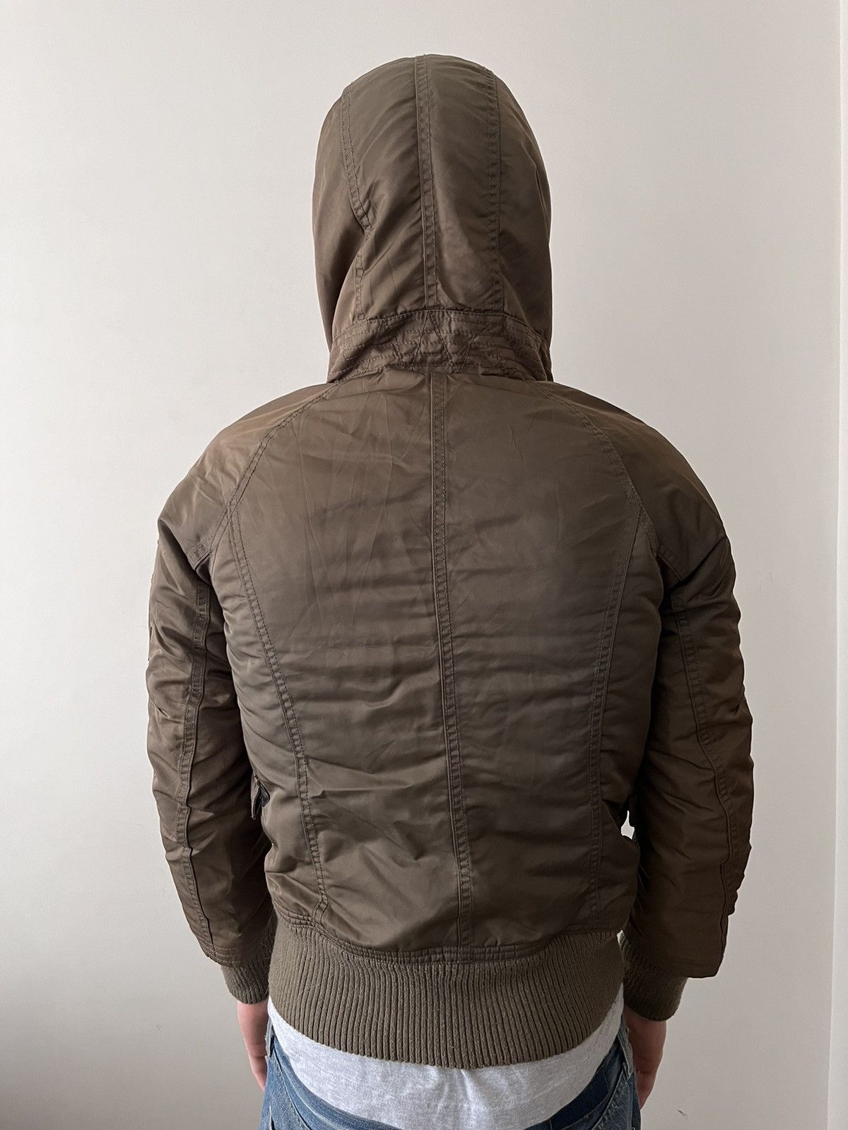 Japanese Brand G.O.A fur hooded bomber Size US S / EU 44-46 / 1 - 10 Thumbnail