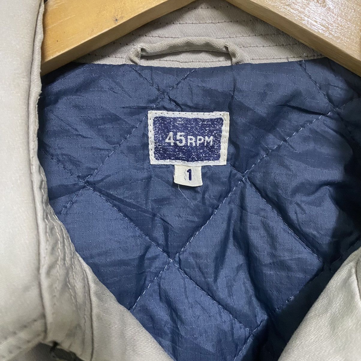 45rpm Vintage 45rpm Quilted Usn Deck Jacket Size US S / EU 44-46 / 1 - 15 Thumbnail