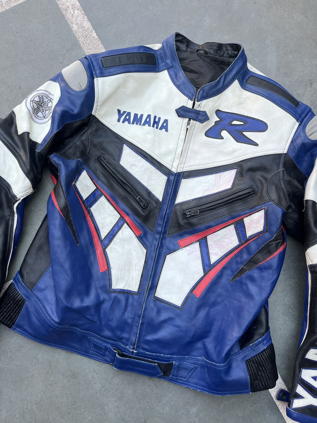 Vintage Rare Vintage Yamaha Racing Leather Jacket – Level 2 Armored Size US XL / EU 56 / 4 - 6 Thumbnail