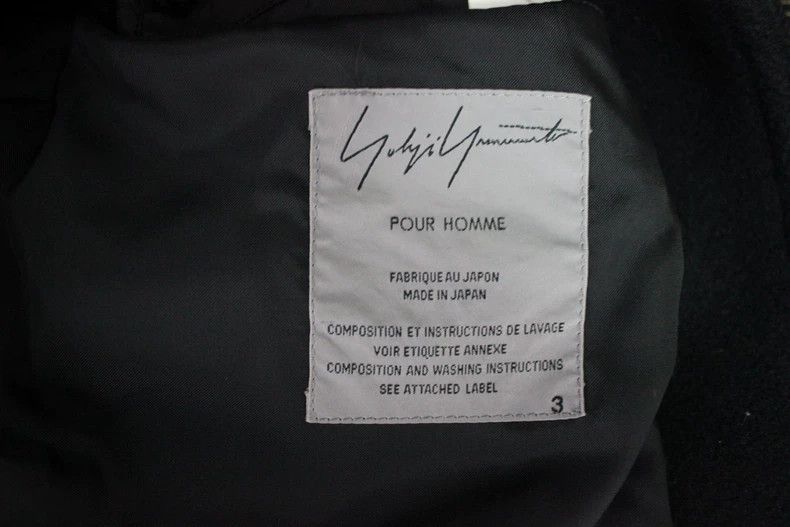 Yohji Yamamoto yohji yamamoto 03aw Heavy sheep biker jacket-2505 Size US L / EU 52-54 / 3 - 5 Thumbnail