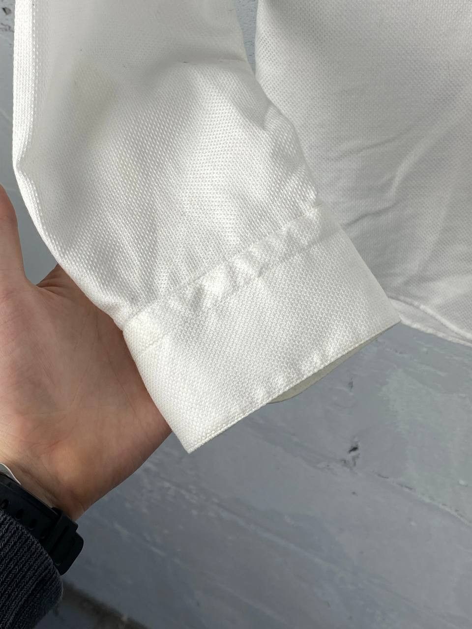 Designer × Reiss Reiss Dunn Stand-Up Collar White Shirt XL Size US XL / EU 56 / 4 - 5 Thumbnail