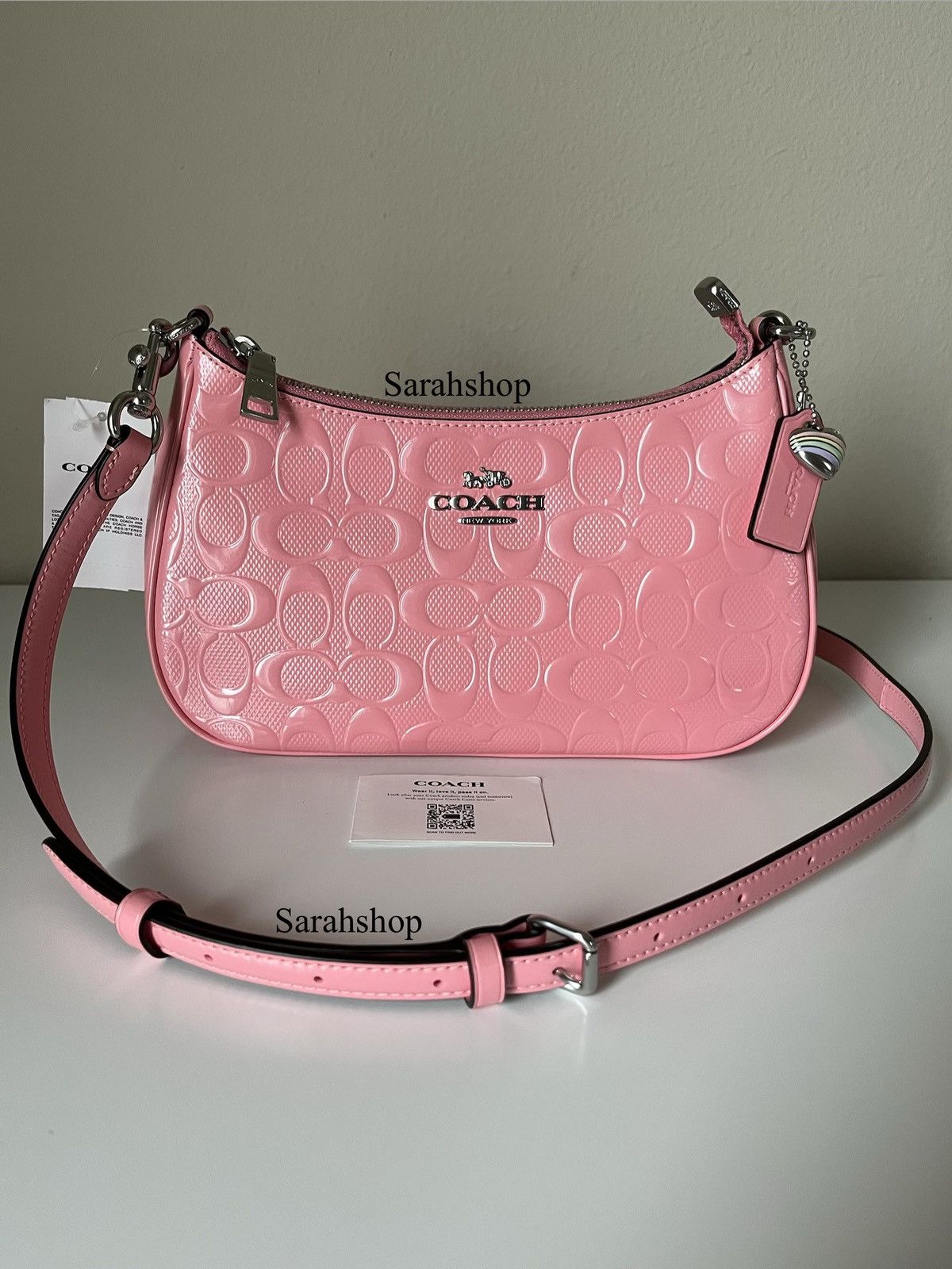 Coach Coach Teri Shoulder Bag With Heart Charm Size ONE SIZE - 2 Thumbnail
