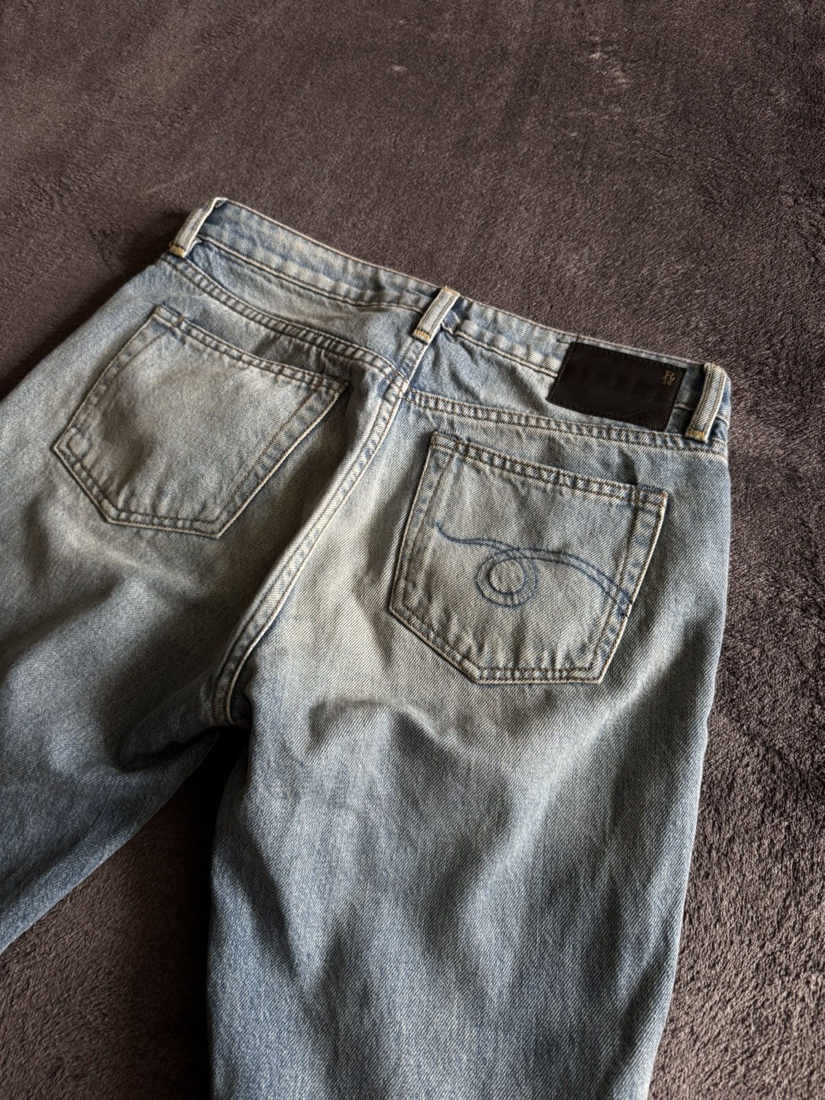 R13 R13 Kick Fit Long Denim Jeans Size 25" / US 0 / IT 36 - 18 Thumbnail