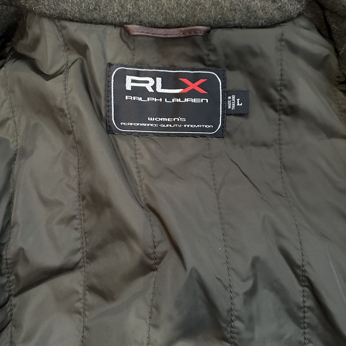 RLX Ralph Lauren Women’s RLX Ralph Lauren Wool Coat Jacket Large Vintage Size L / US 10 / IT 46 - 12 Thumbnail