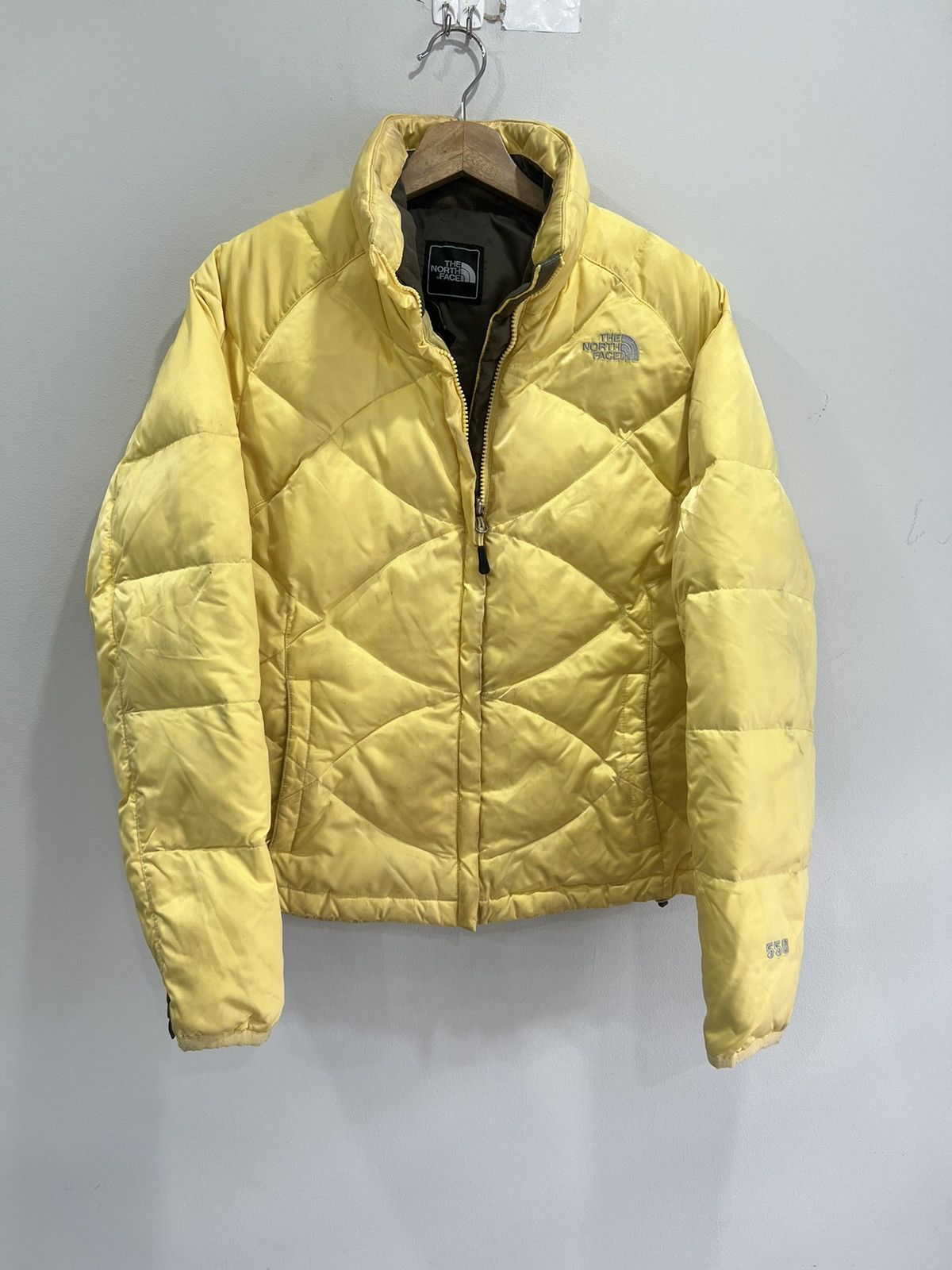 Vintage Vintage Womens North Face Bomber Jacket zip up puffer Size M / US 6-8 / IT 42-44 - 1 Thumbnail