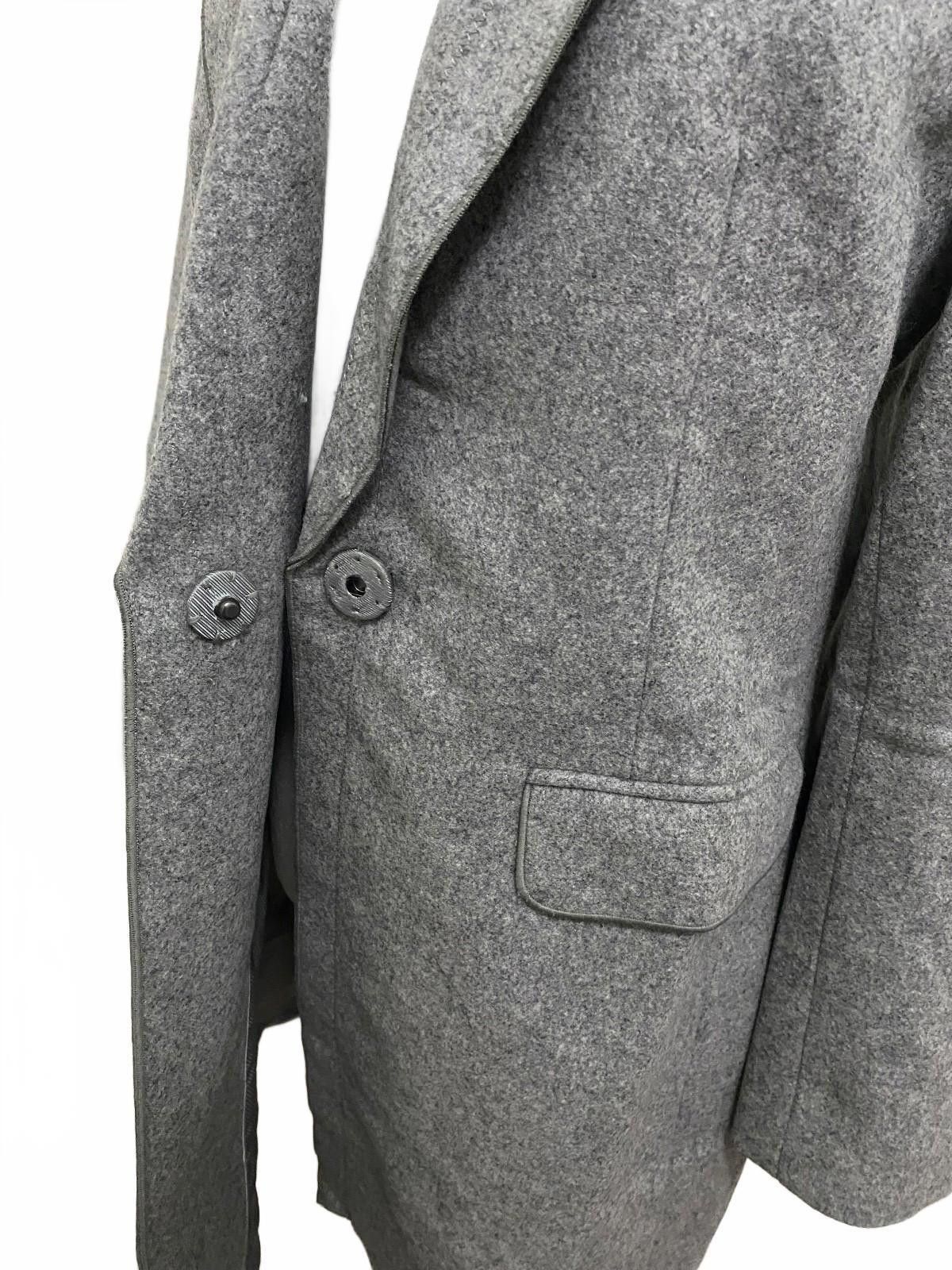 Other NOVA FIDES Blazer Wool Coat in Grey (US 4) Size S / US 4 / IT 40 - 4 Thumbnail