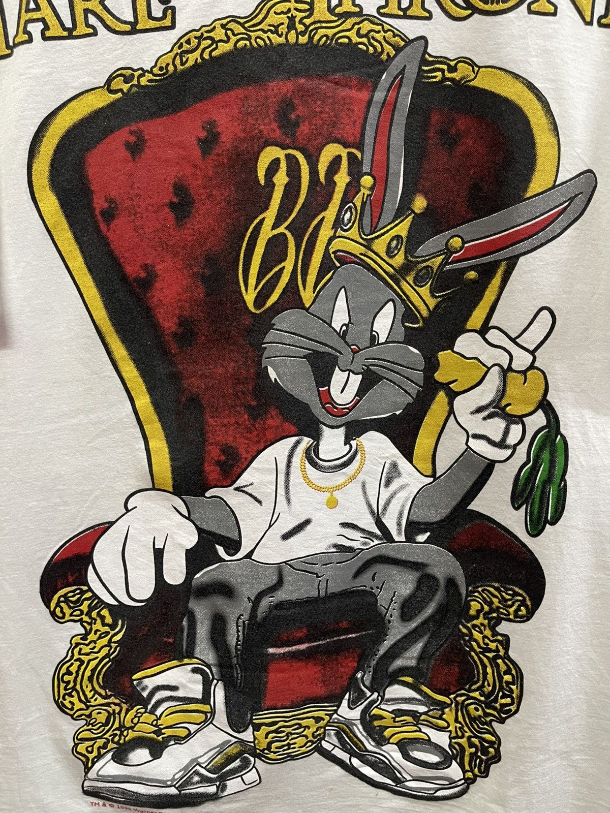 Vintage Vintage 90's Overprint Looney Tunes Very Rare🔥🔥🔥 Size US L / EU 52-54 / 3 - 2 Thumbnail