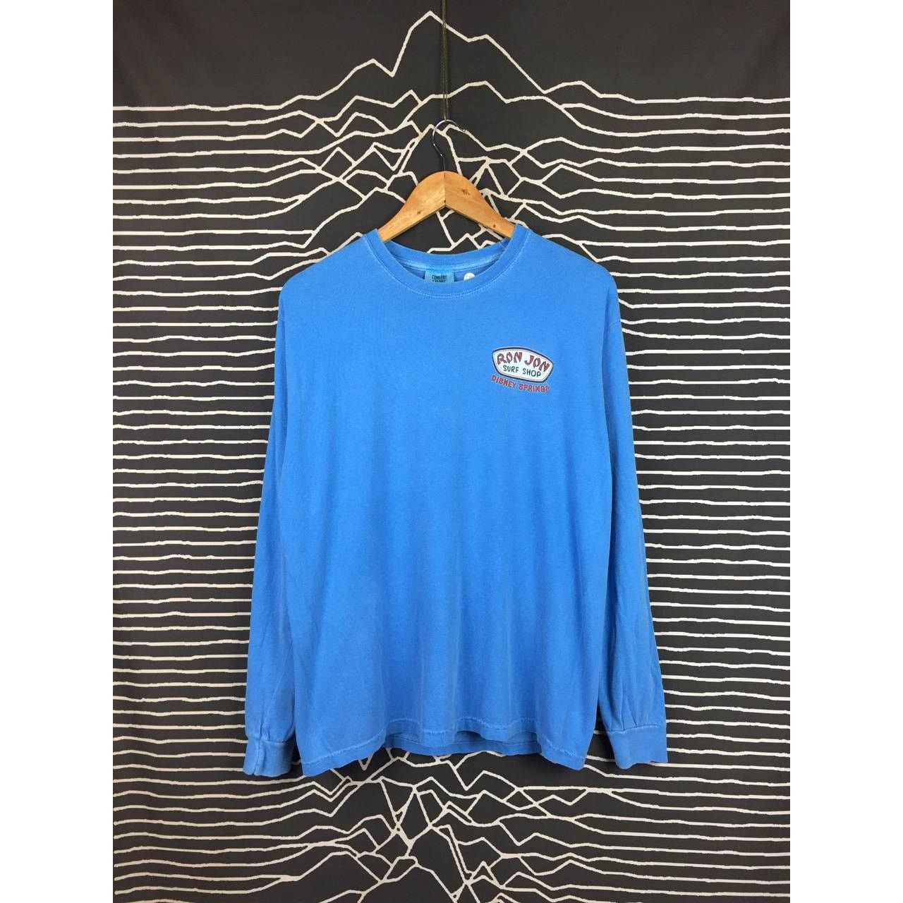 Disney × Ron Jon Surf Shop × Vintage Vtg Ron Jon Surf Shop Disney Springs long Sleeve Tee Size US M / EU 48-50 / 2 - 4 Thumbnail