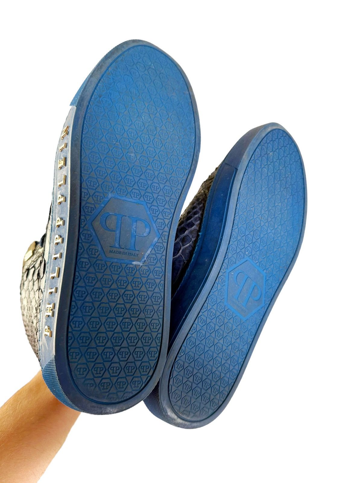Philipp Plein Sz41 $3000 Python Snake Skin Hight Top Size US 8 / EU 41 - 11 Thumbnail
